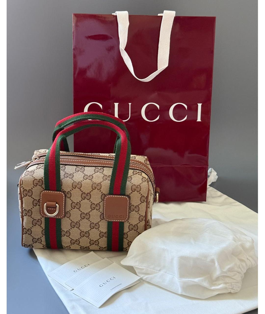GUCCI Мульти жаккардовая сумка через плечо, фото 7