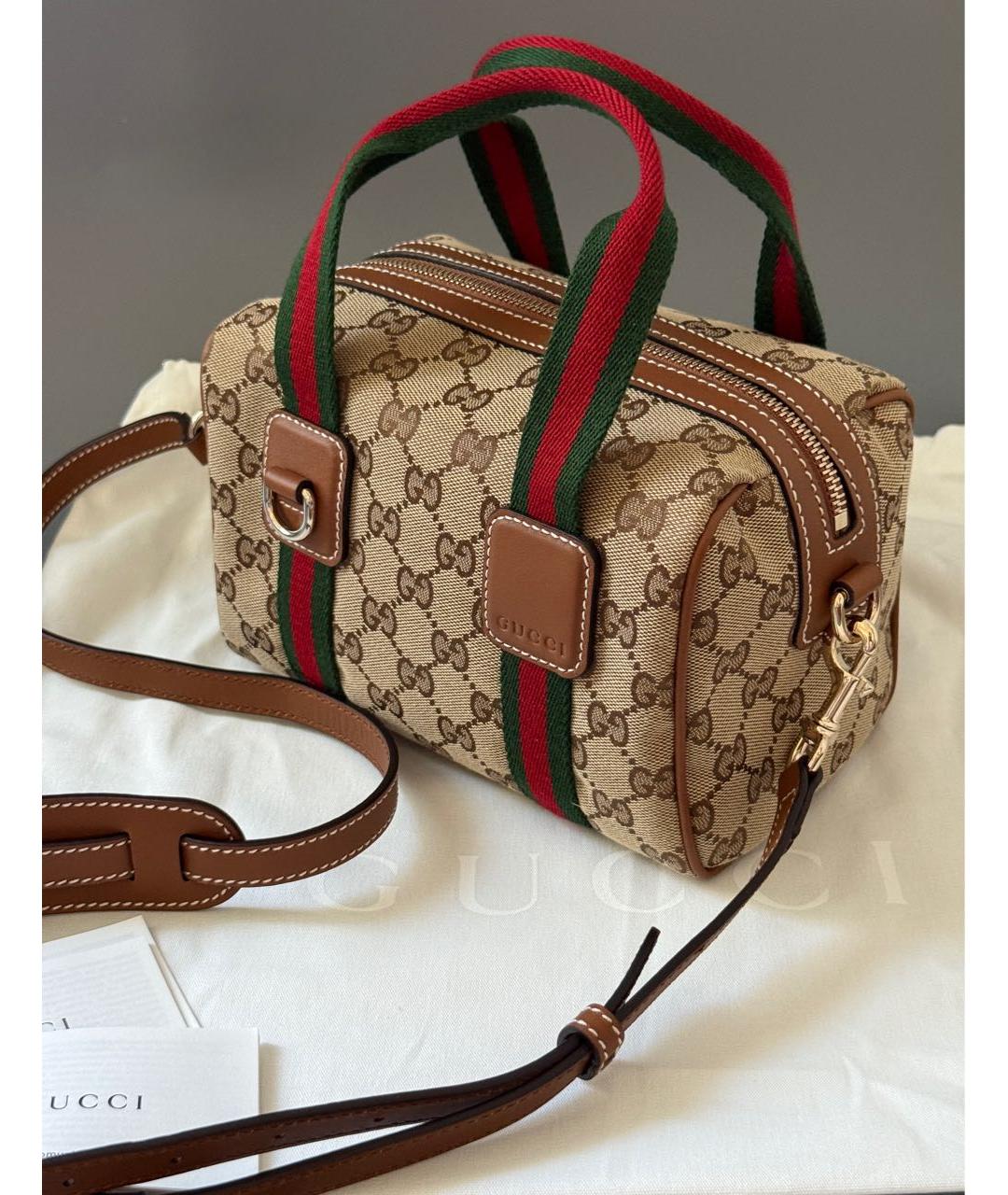 GUCCI Мульти жаккардовая сумка через плечо, фото 2