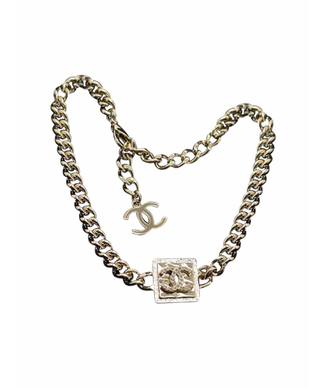 CHANEL Золотое колье, фото 1