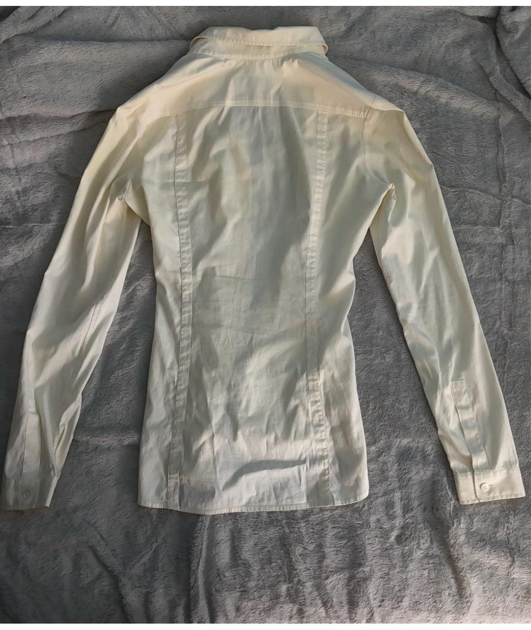 BURBERRY Бежевая хлопковая рубашка, фото 2