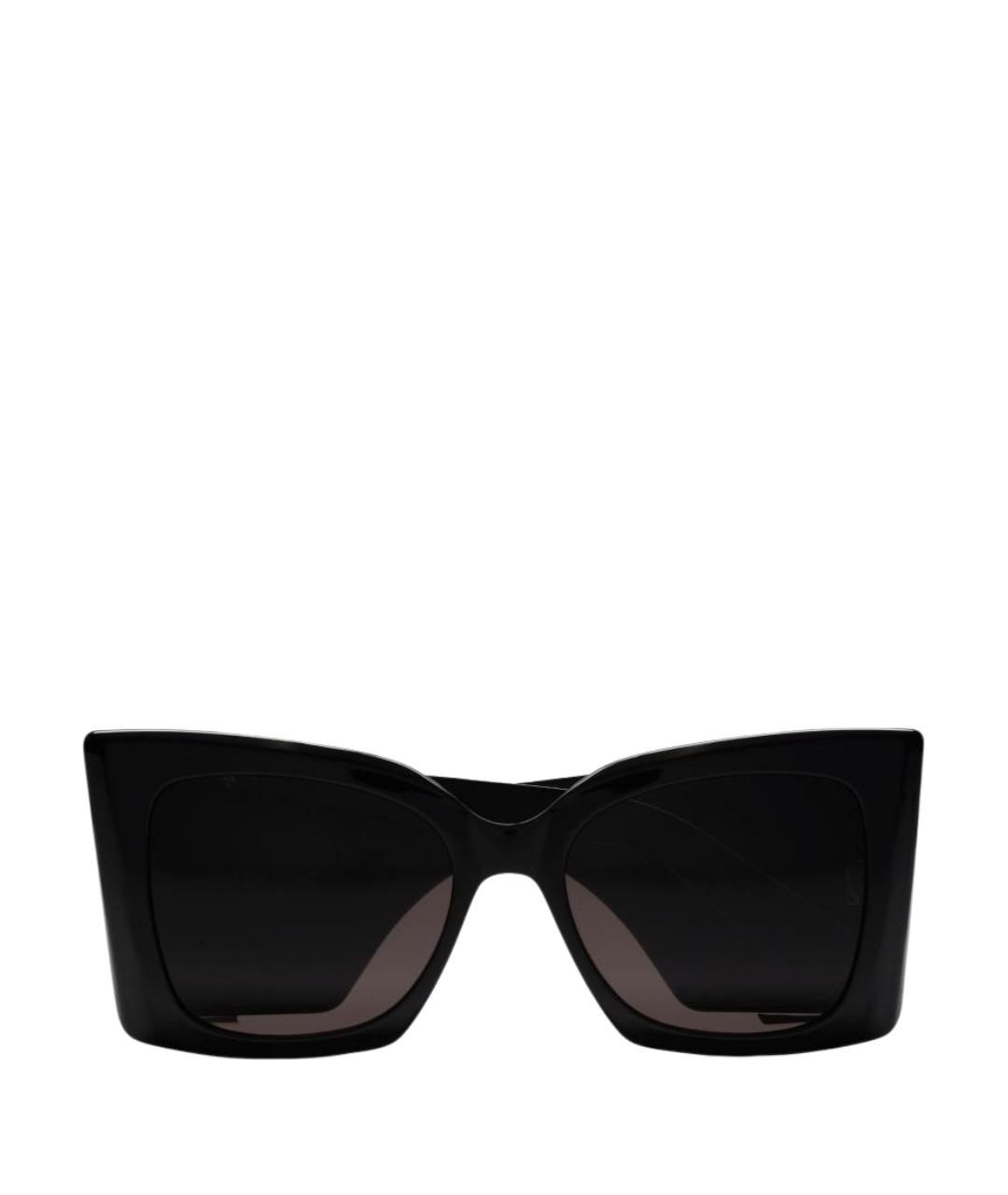 SAINT LAURENT Черные солнцезащитные очки, фото 1