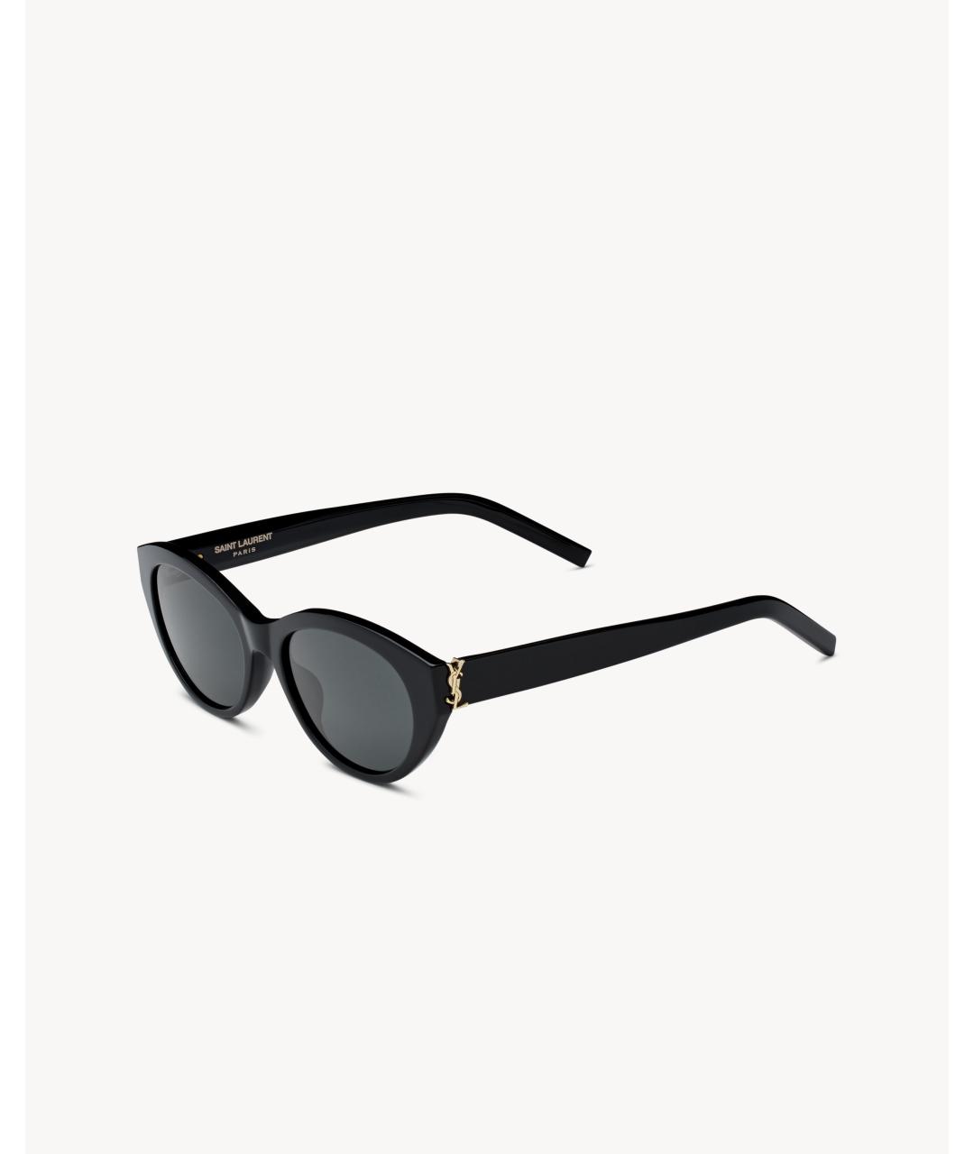 SAINT LAURENT Черные солнцезащитные очки, фото 2