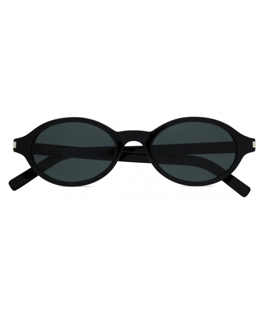 SAINT LAURENT Черные солнцезащитные очки, фото 1