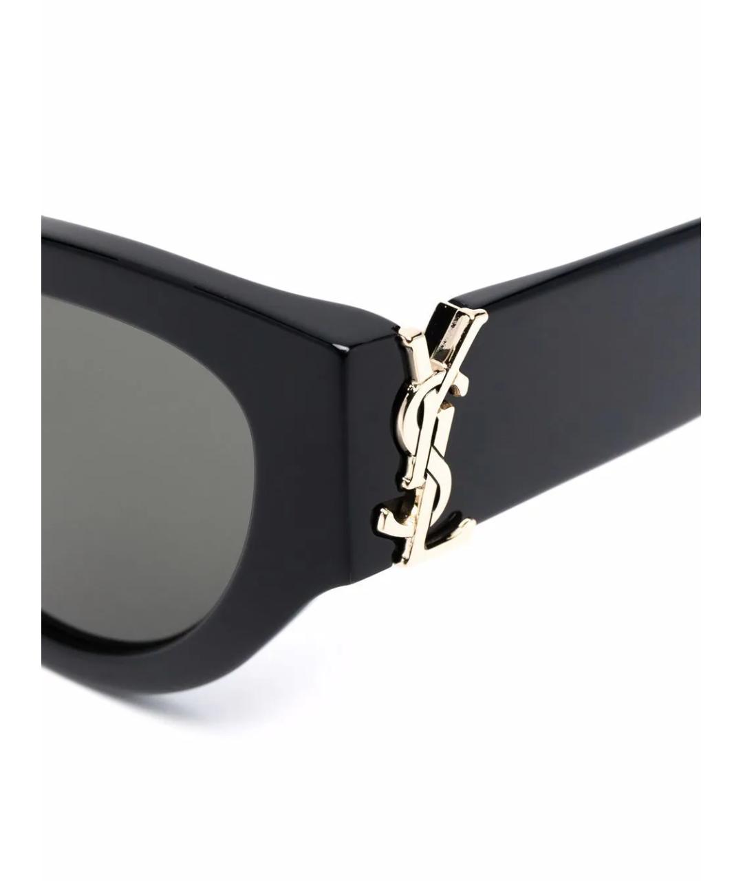SAINT LAURENT Черные солнцезащитные очки, фото 3