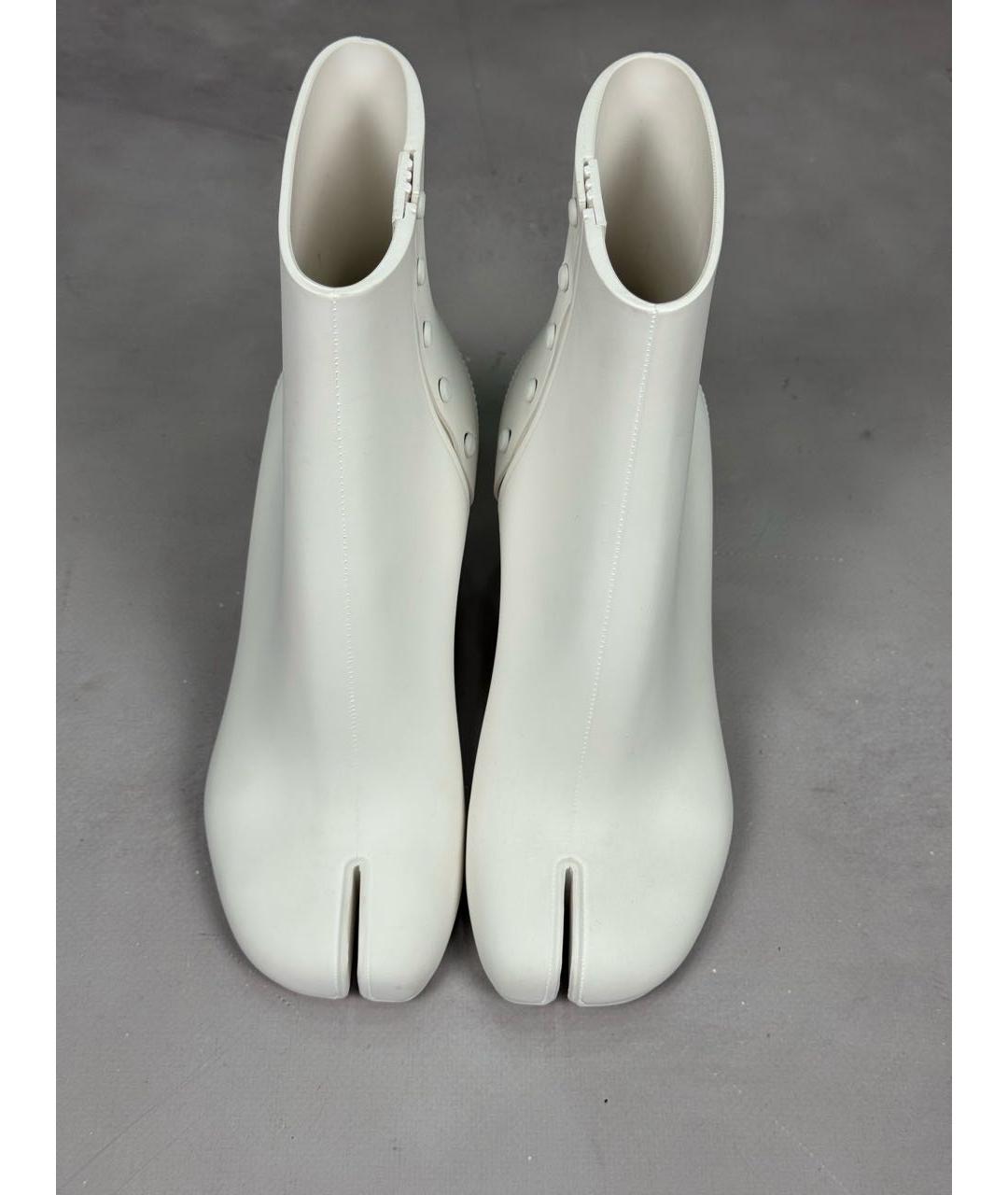 MAISON MARGIELA Белые ботильоны, фото 3