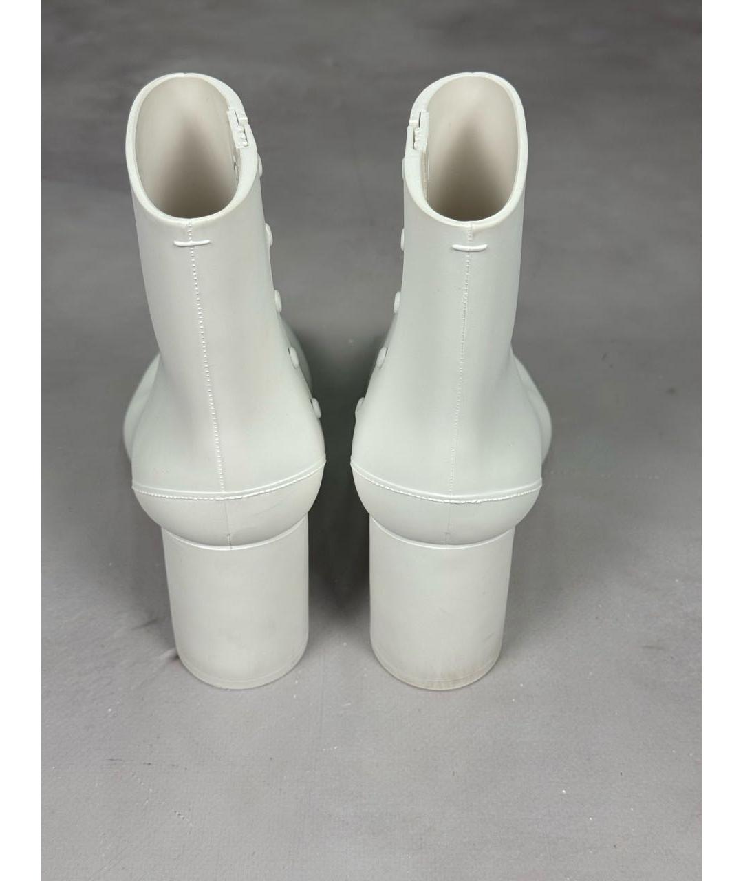MAISON MARGIELA Белые ботильоны, фото 5
