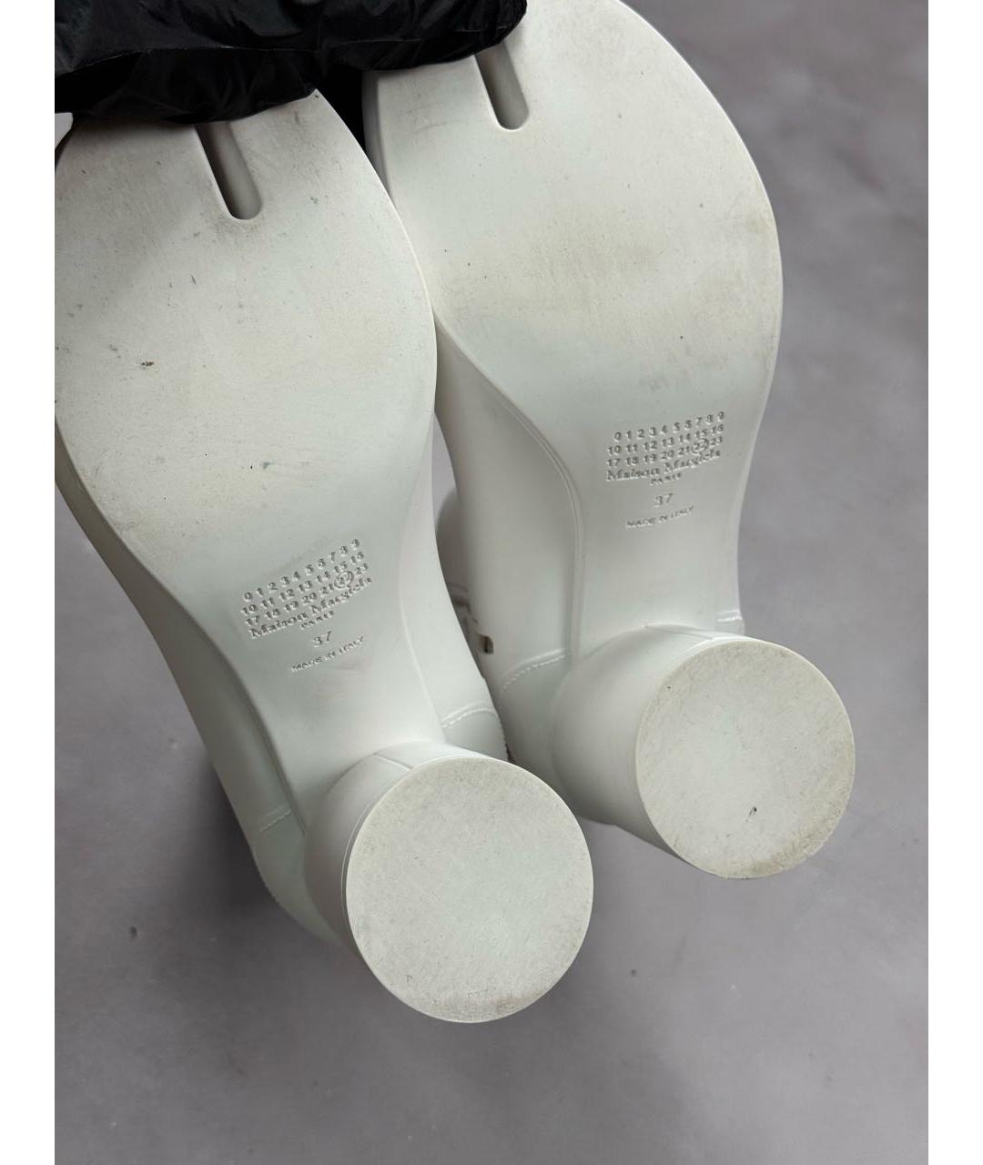 MAISON MARGIELA Белые ботильоны, фото 7