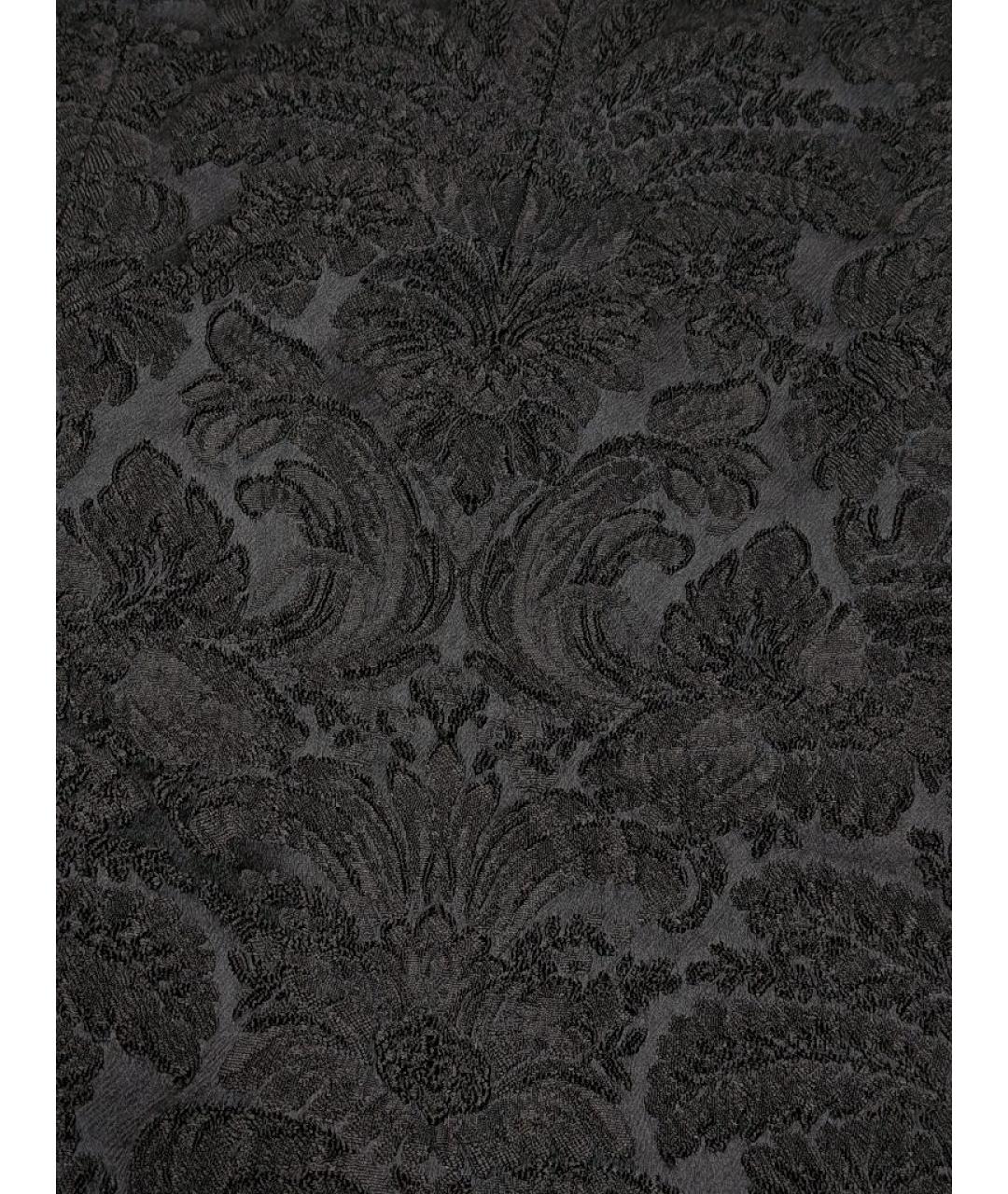 DOLCE&GABBANA Черные полиэстеровые бриджи, фото 6