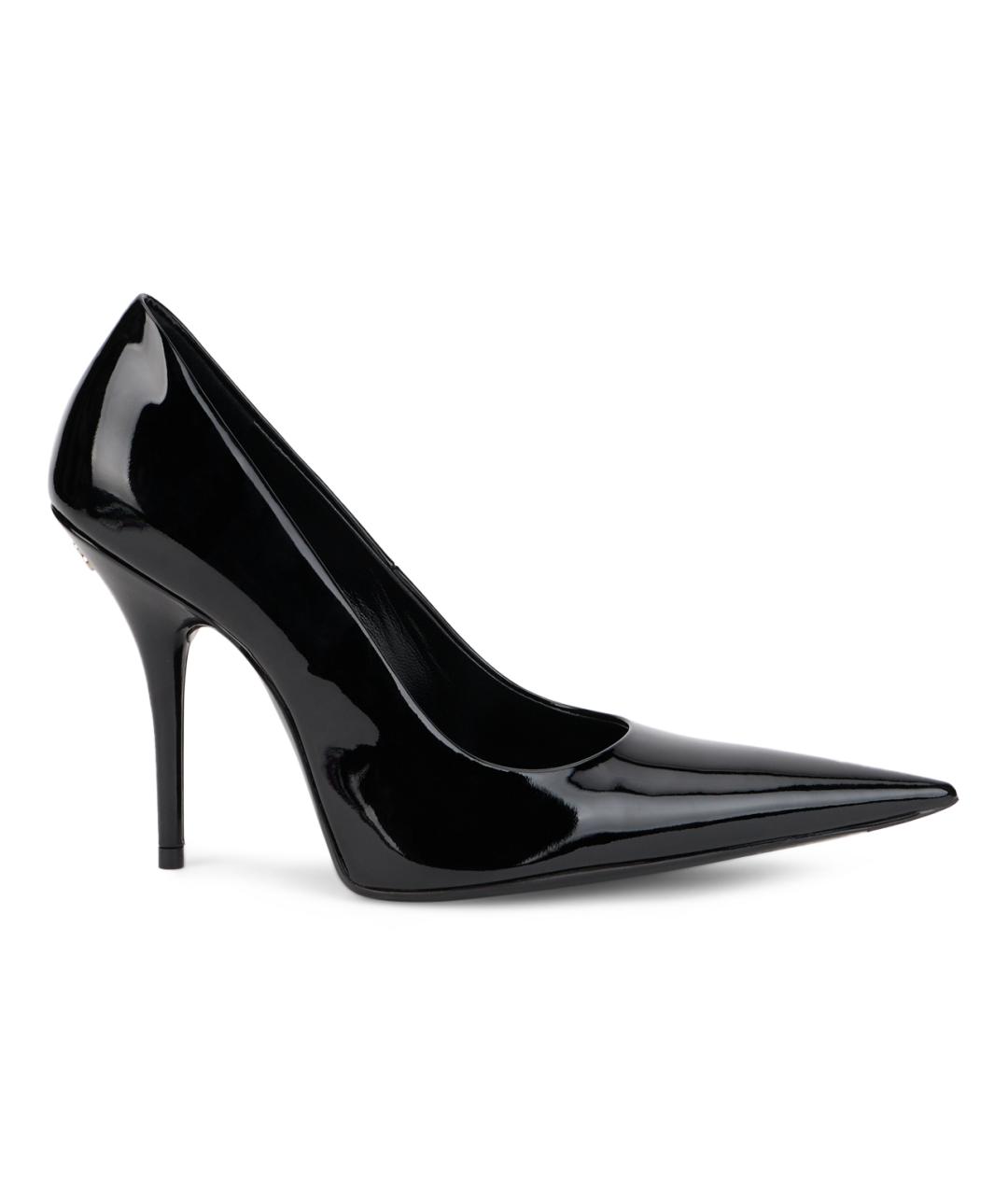 BALENCIAGA Черные кожаные туфли, фото 2
