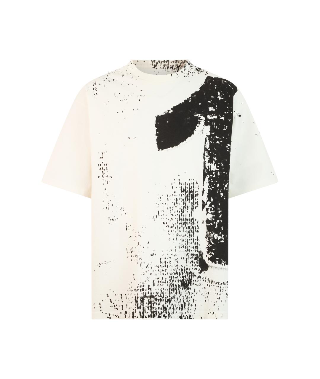 MAISON MARGIELA Белая хлопковая футболка, фото 1
