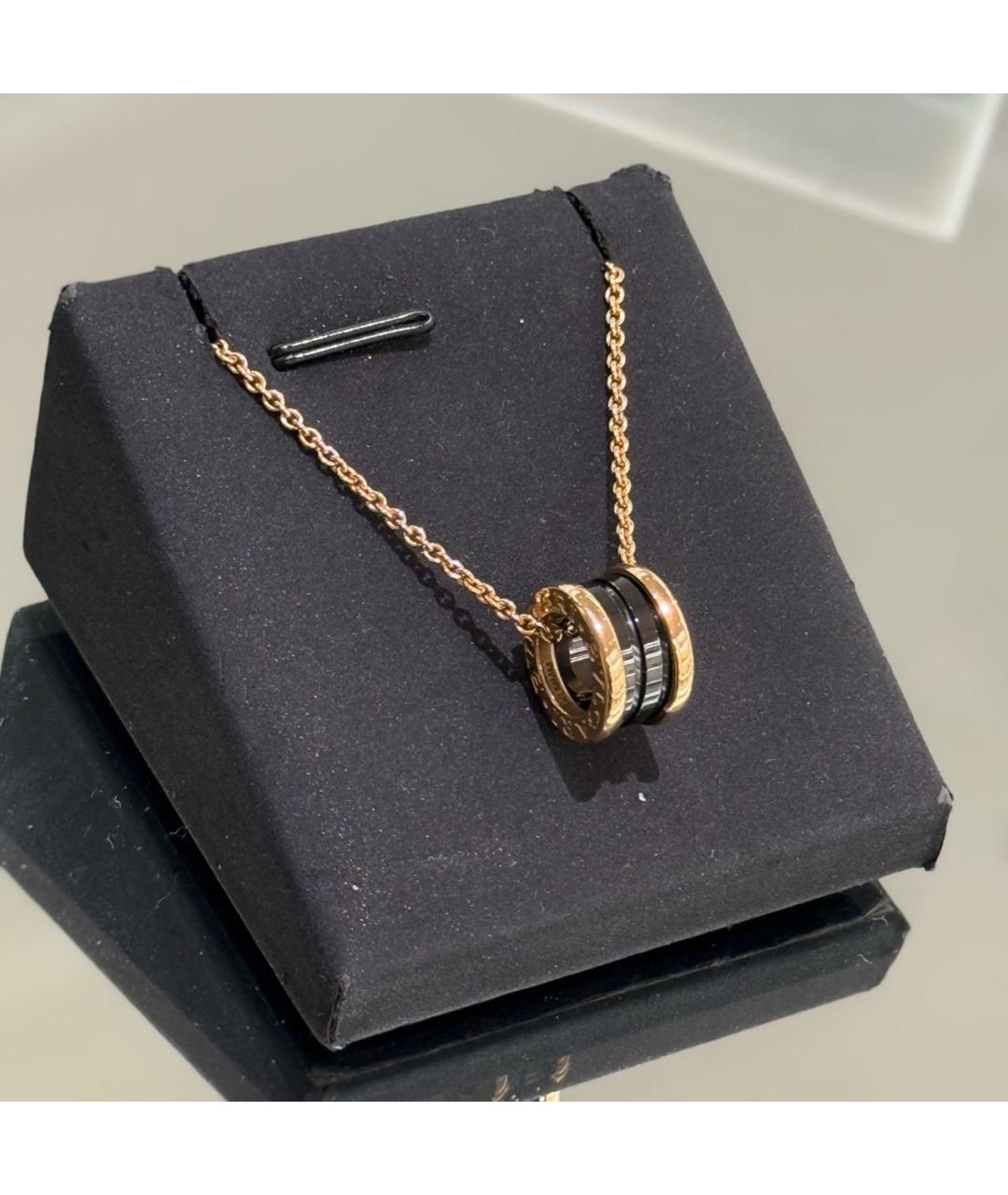 BVLGARI Золотая подвеска из розового золота, фото 2