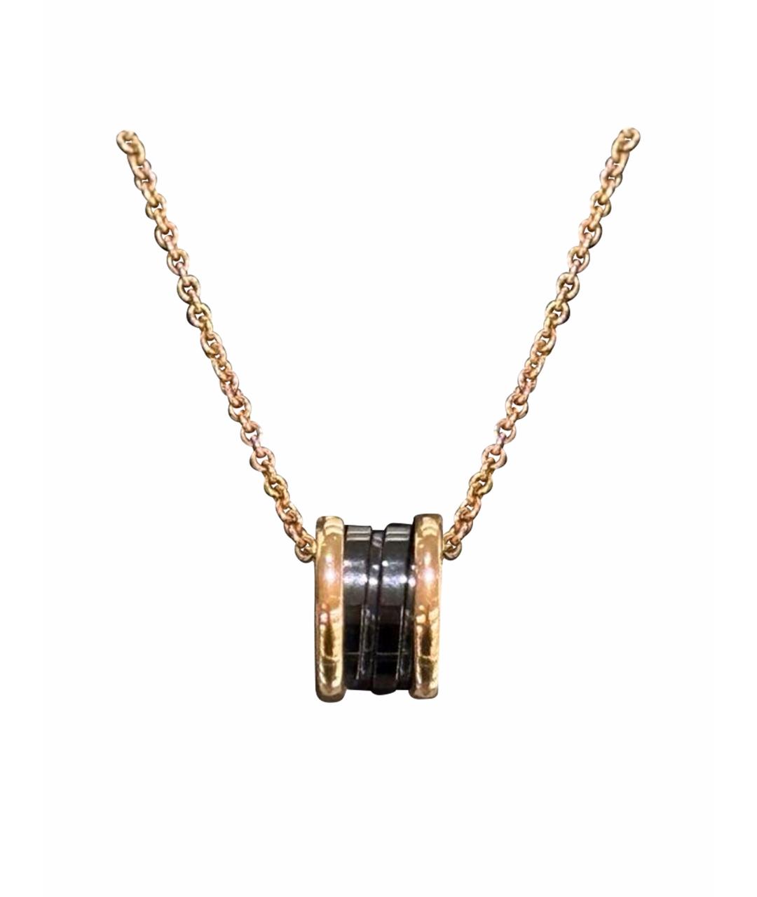 BVLGARI Золотая подвеска из розового золота, фото 1