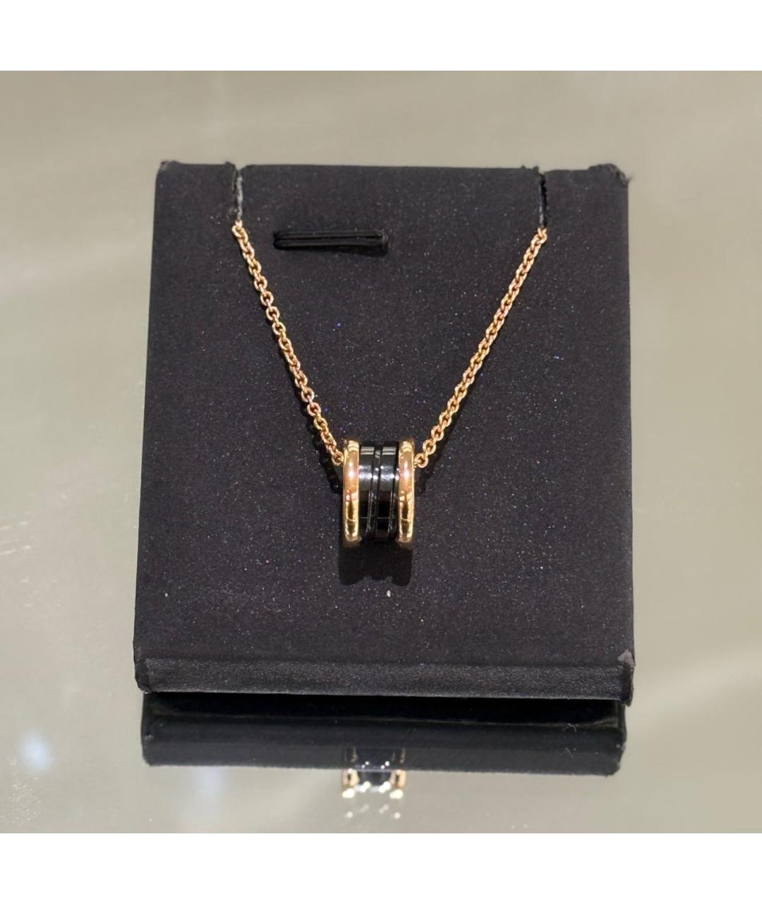 BVLGARI Золотая подвеска из розового золота, фото 5
