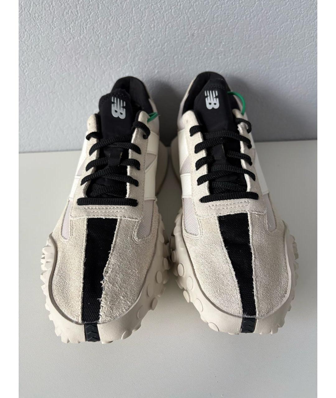 NEW BALANCE Бежевые текстильные низкие кроссовки / кеды, фото 6