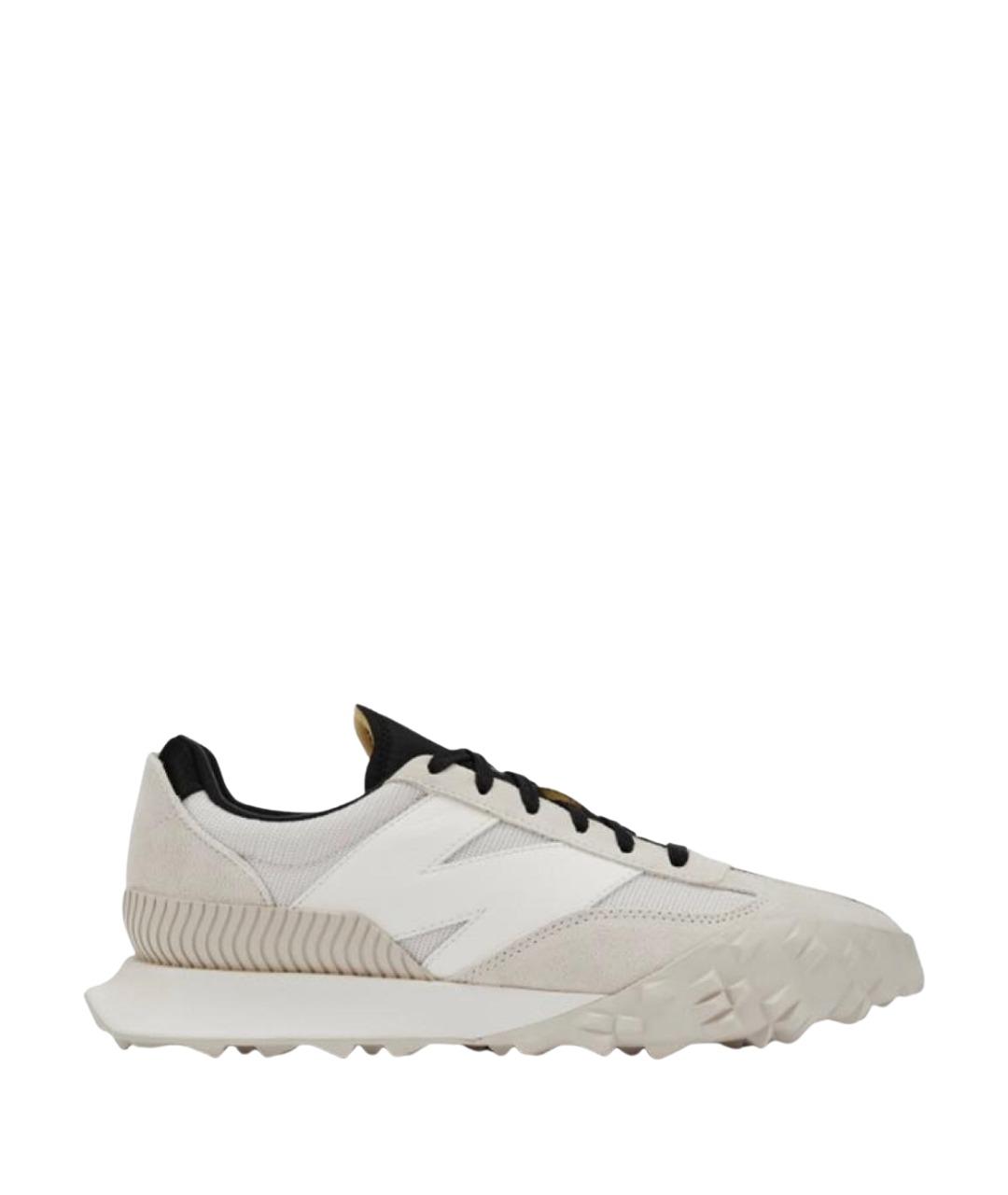 NEW BALANCE Бежевые текстильные низкие кроссовки / кеды, фото 1