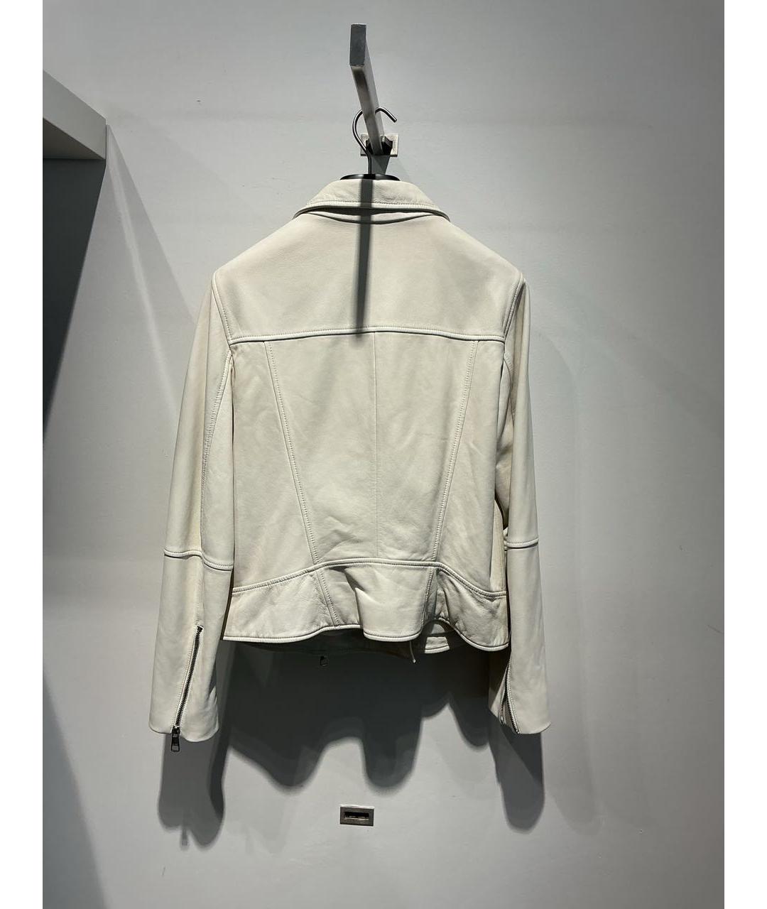 HUGO BOSS Бежевая кожаная куртка, фото 3
