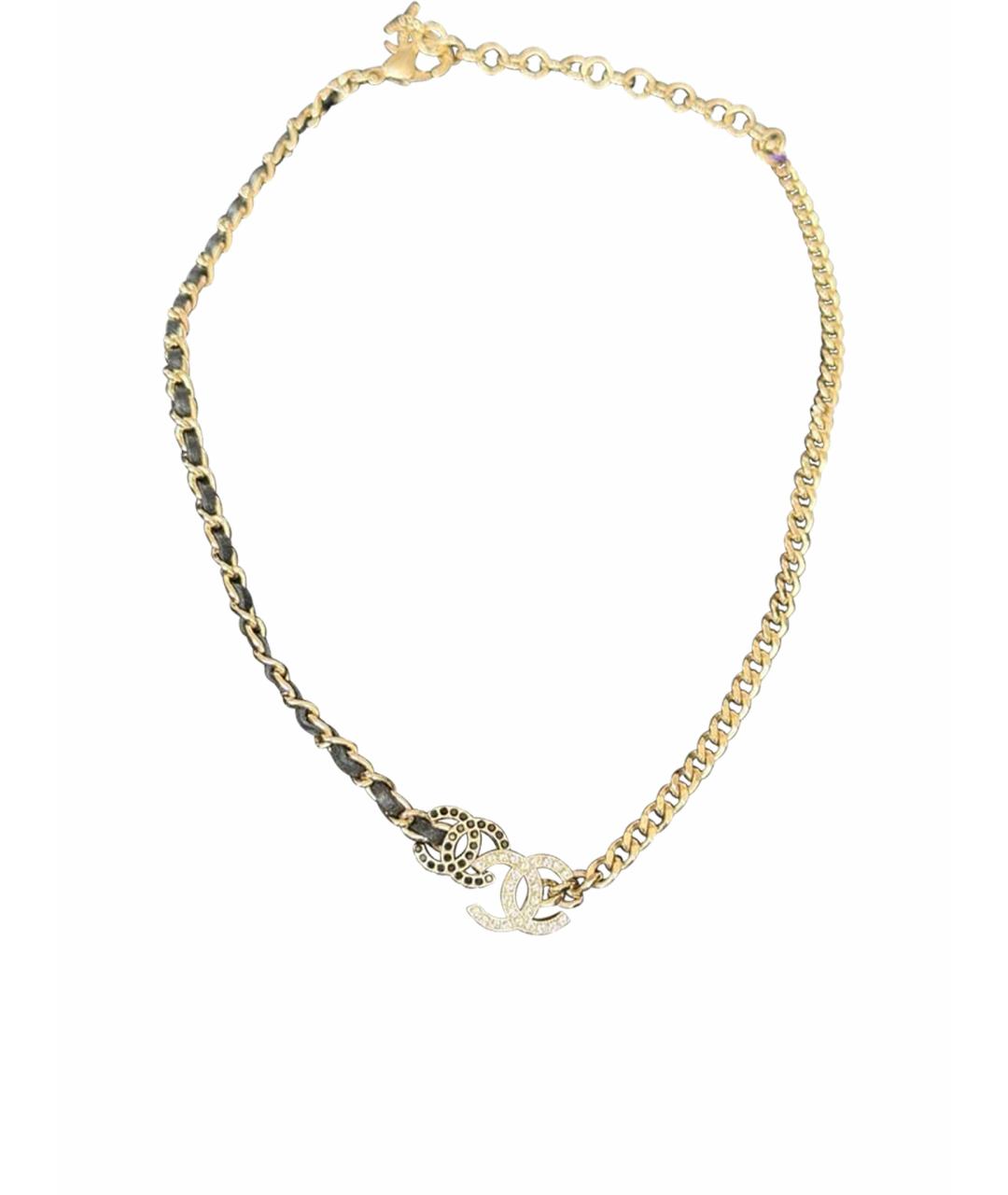 CHANEL Золотой чокер, фото 1