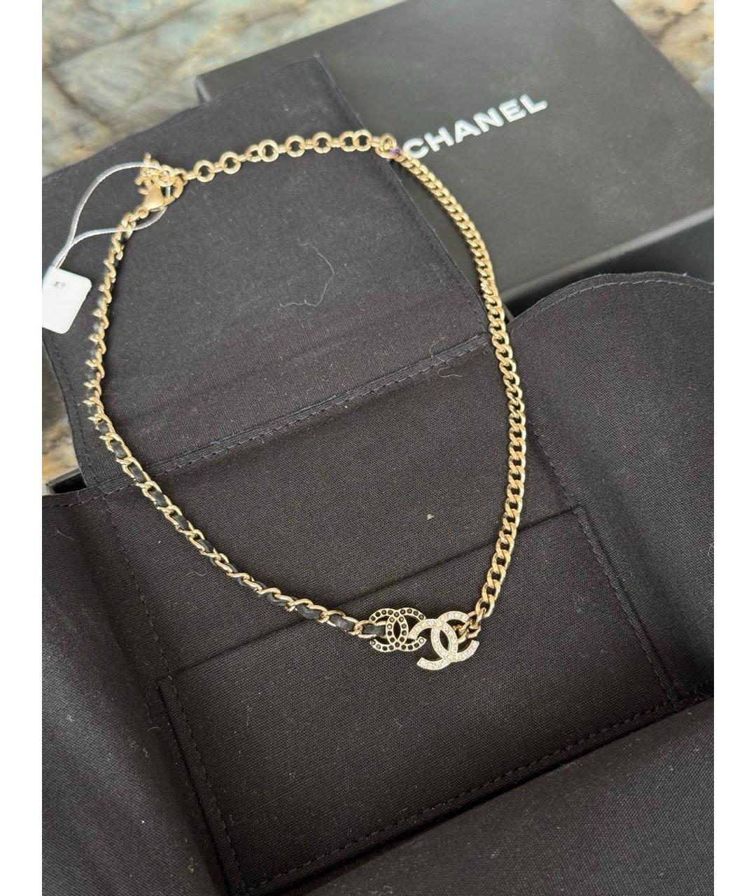 CHANEL Золотой чокер, фото 5