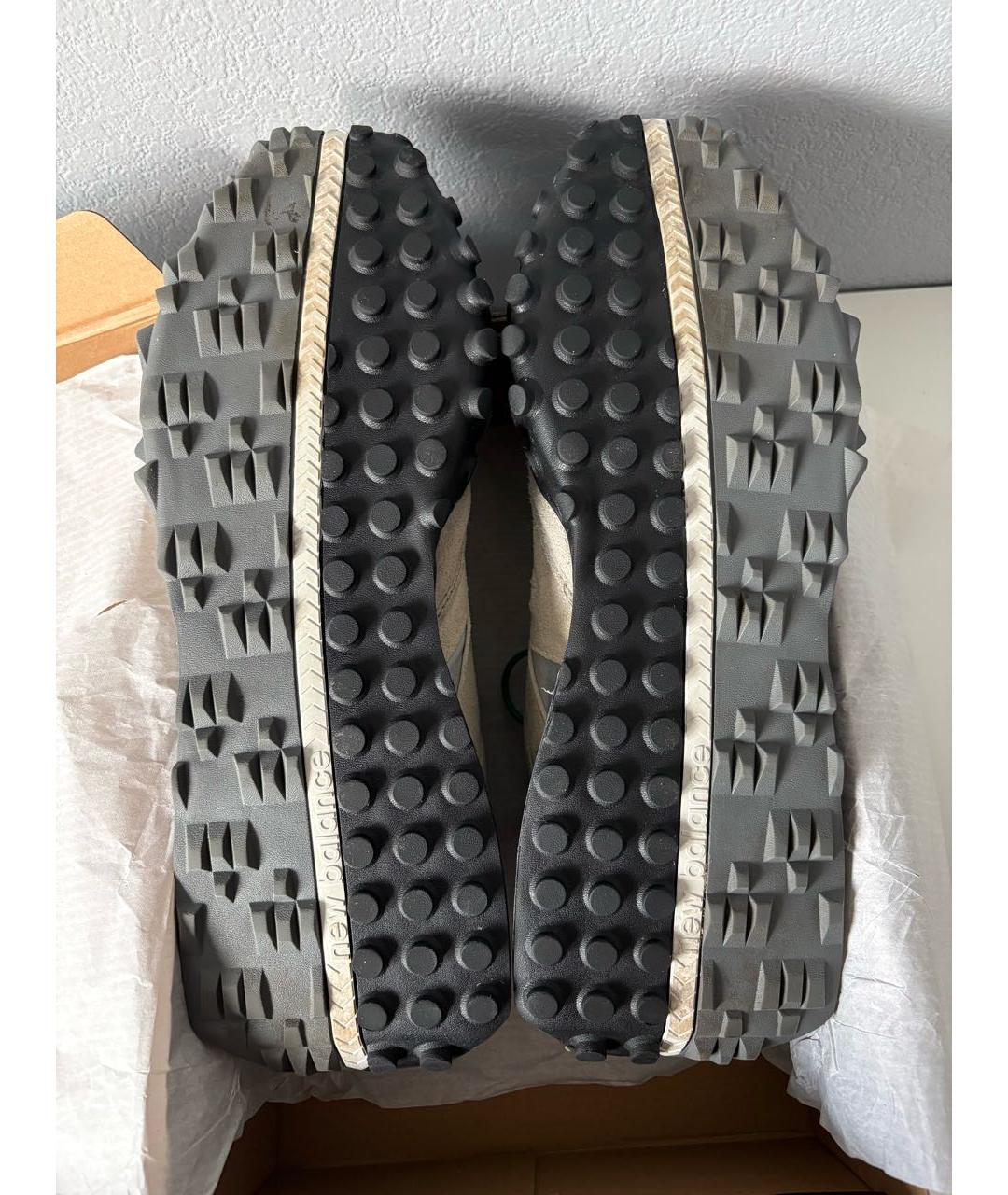 NEW BALANCE Черные текстильные низкие кроссовки / кеды, фото 7