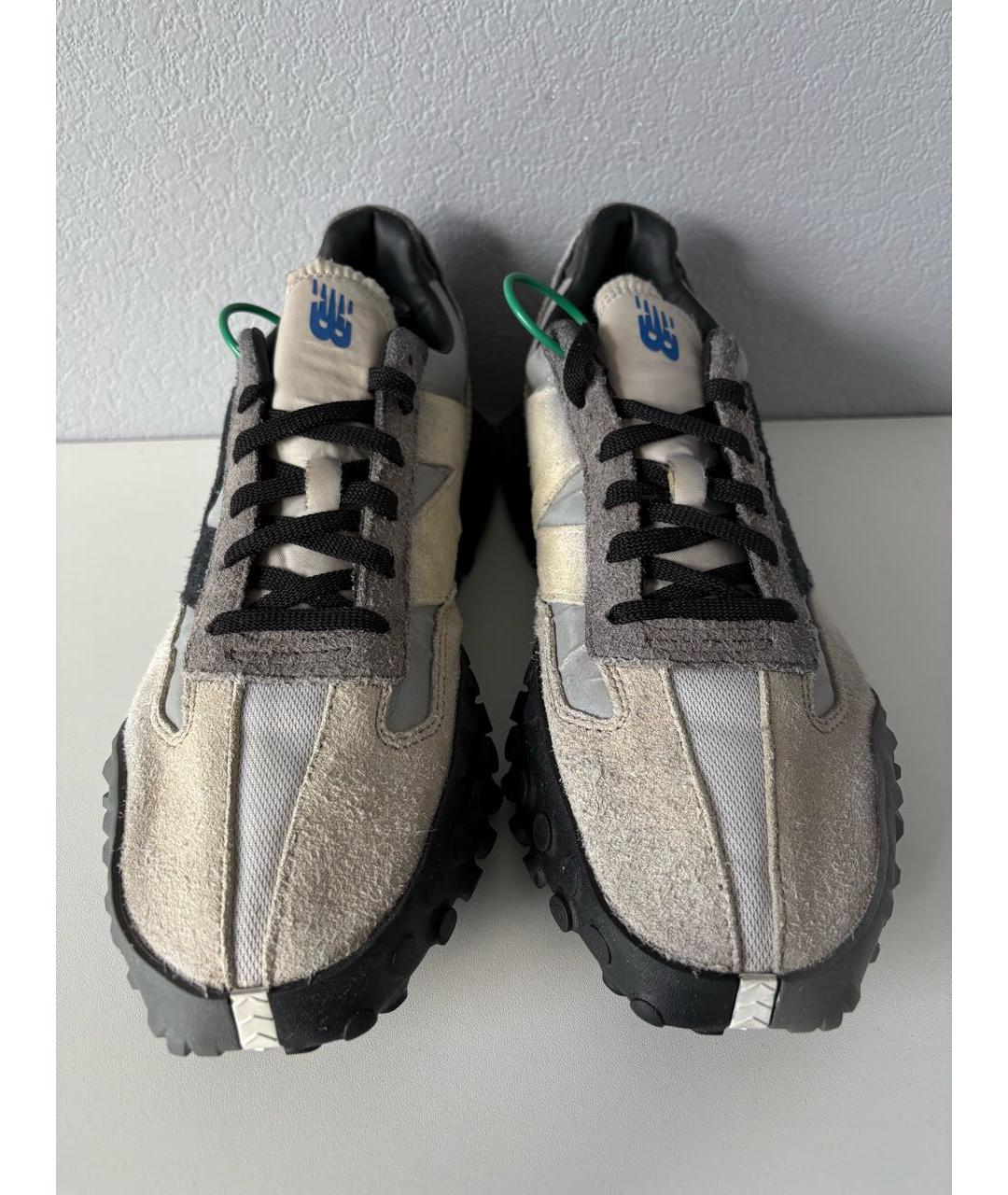NEW BALANCE Черные текстильные низкие кроссовки / кеды, фото 5