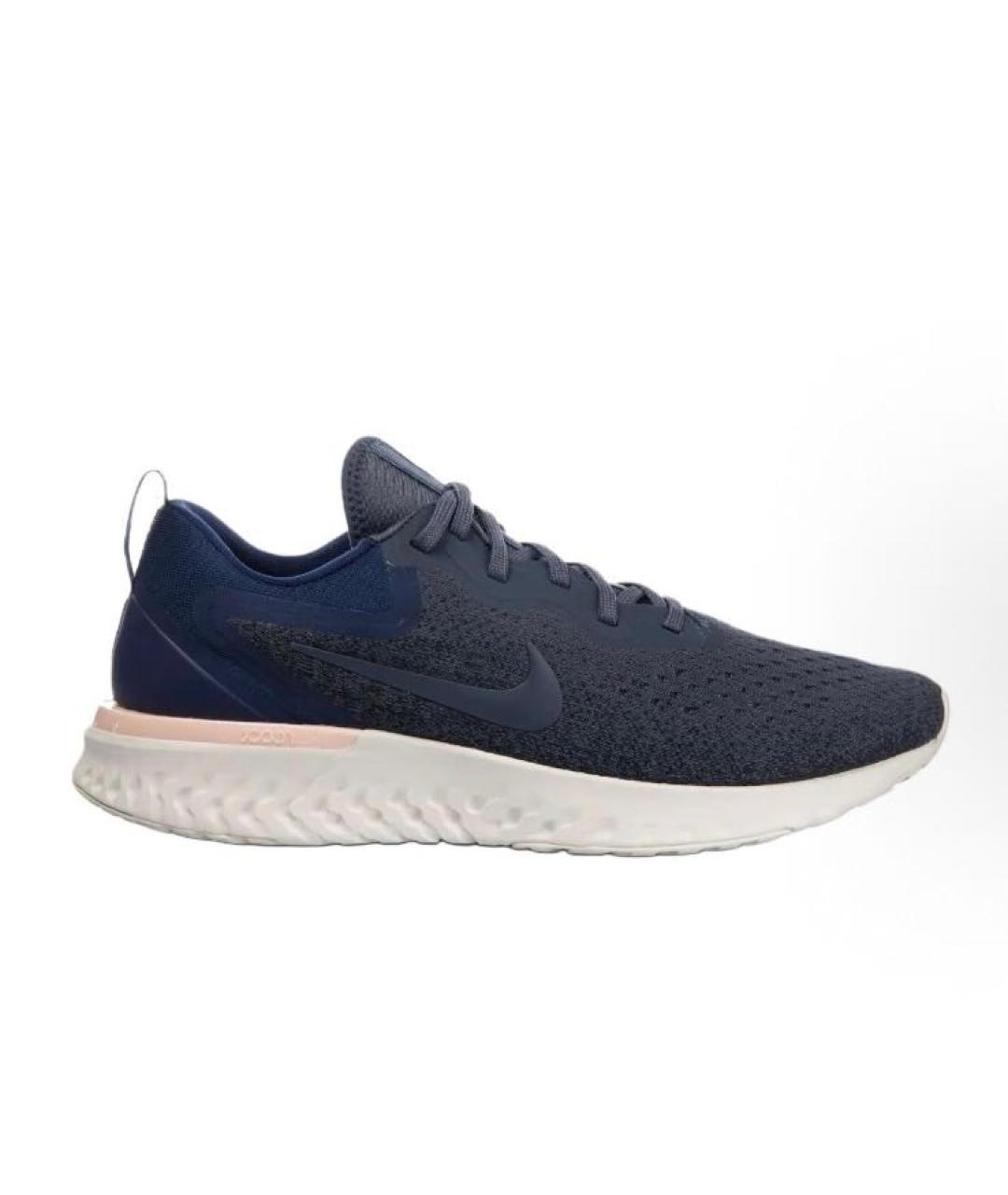 NIKE Синие текстильные низкие кроссовки / кеды, фото 9