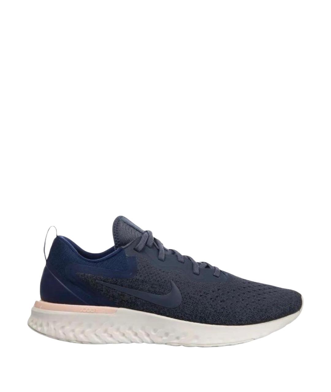 NIKE Синие текстильные низкие кроссовки / кеды, фото 1