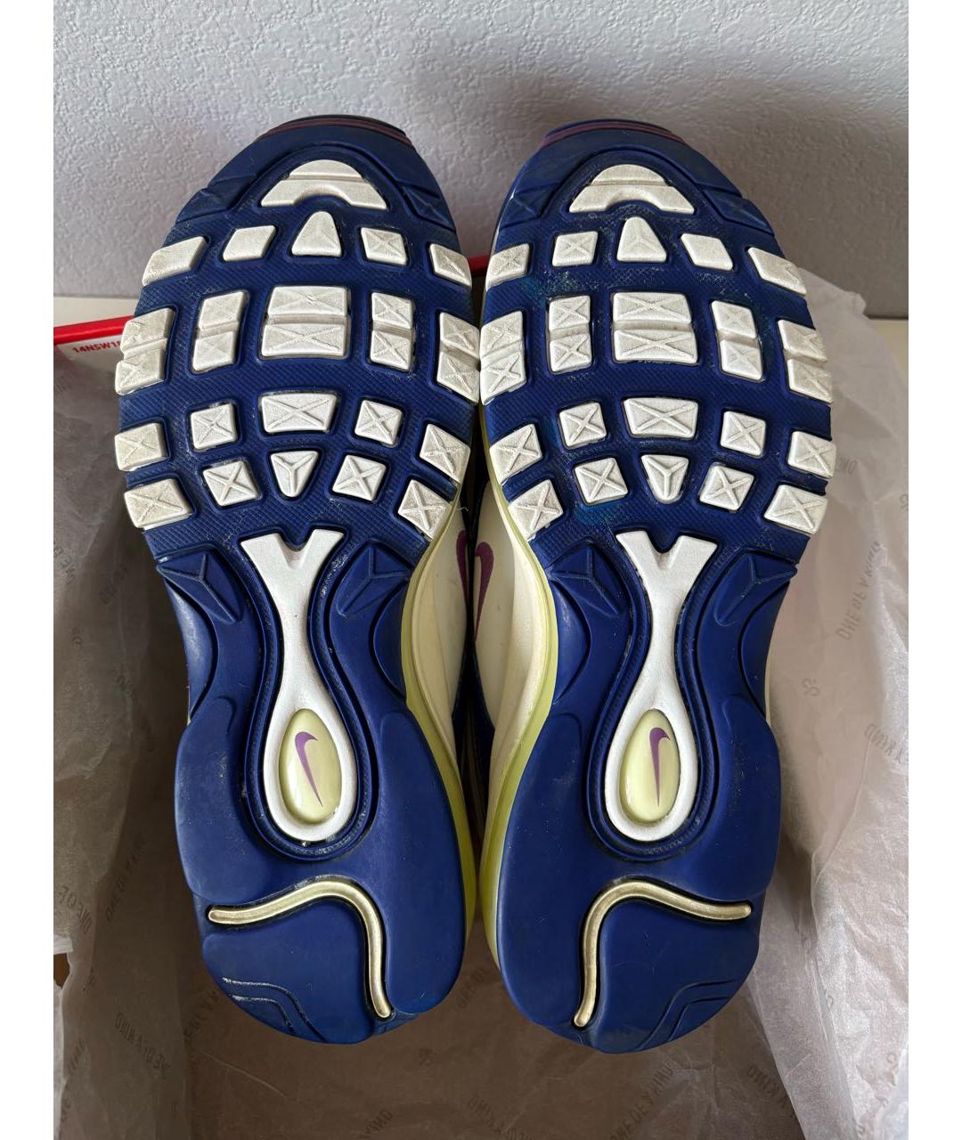 NIKE Мульти кожаные низкие кроссовки / кеды, фото 7