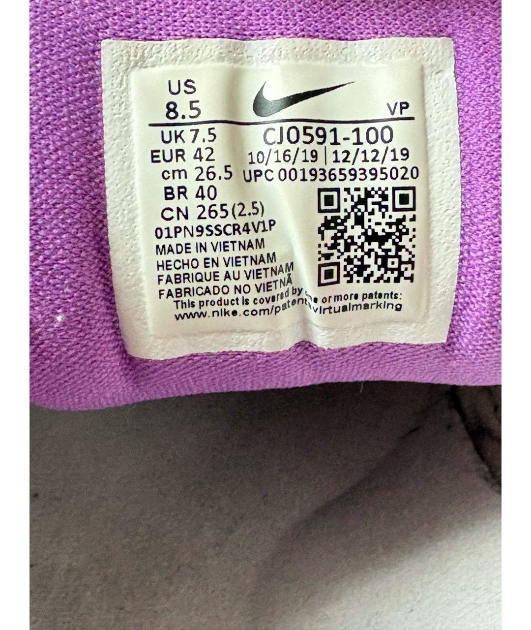 NIKE Мульти кожаные низкие кроссовки / кеды, фото 8