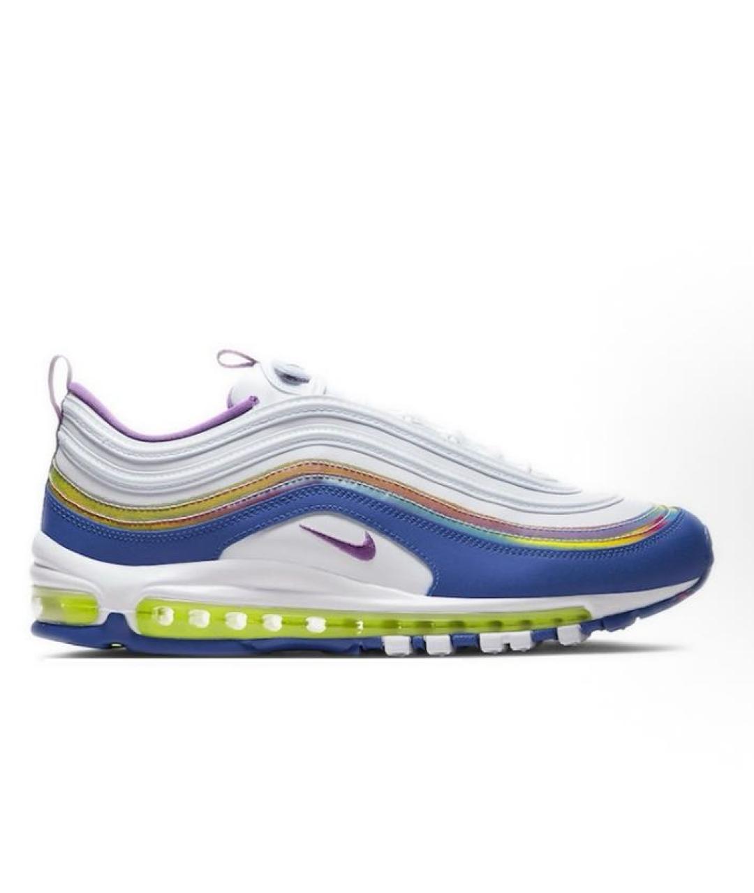 NIKE Мульти кожаные низкие кроссовки / кеды, фото 9