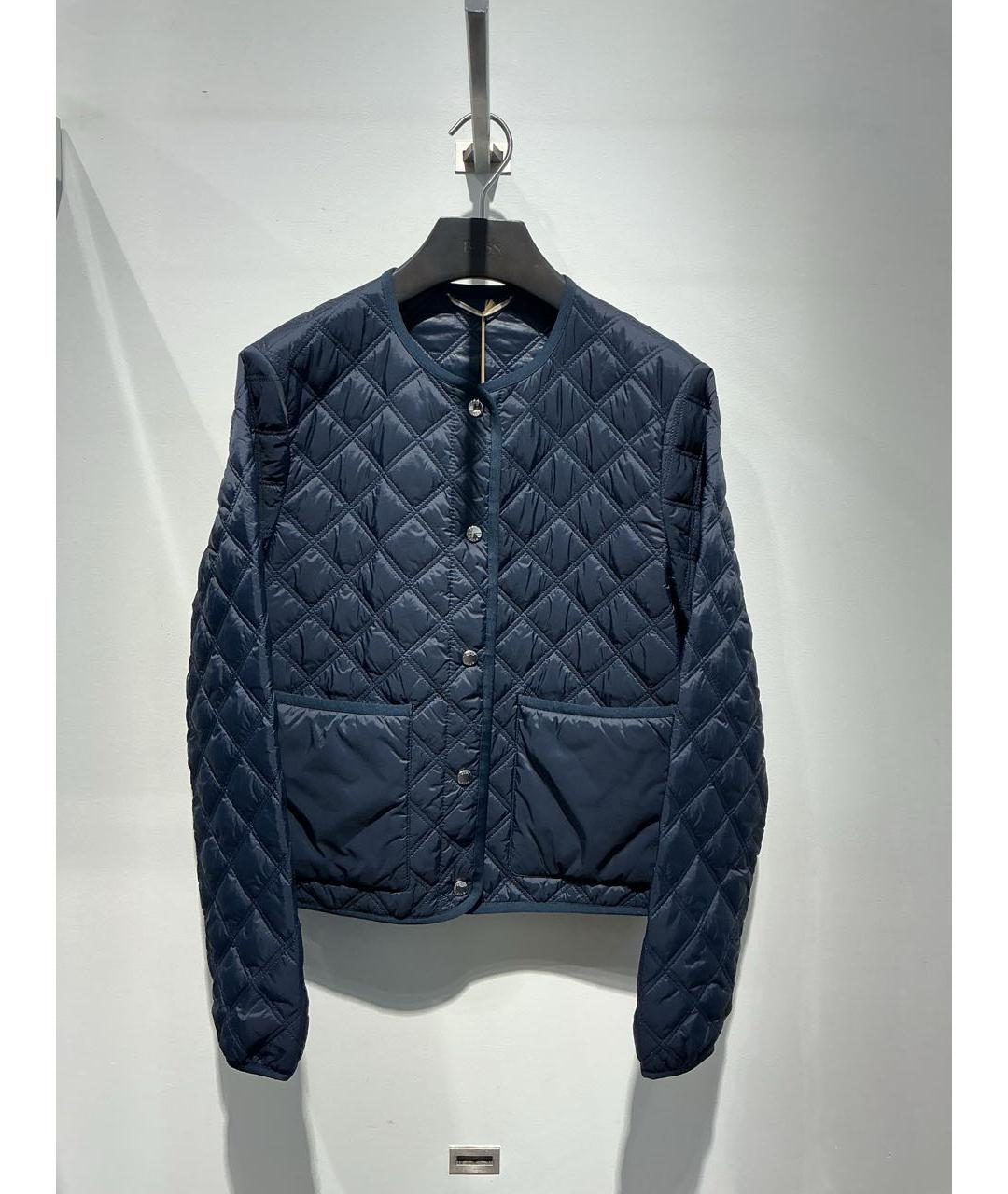 HUGO BOSS Темно-синяя полиамидовая куртка, фото 4