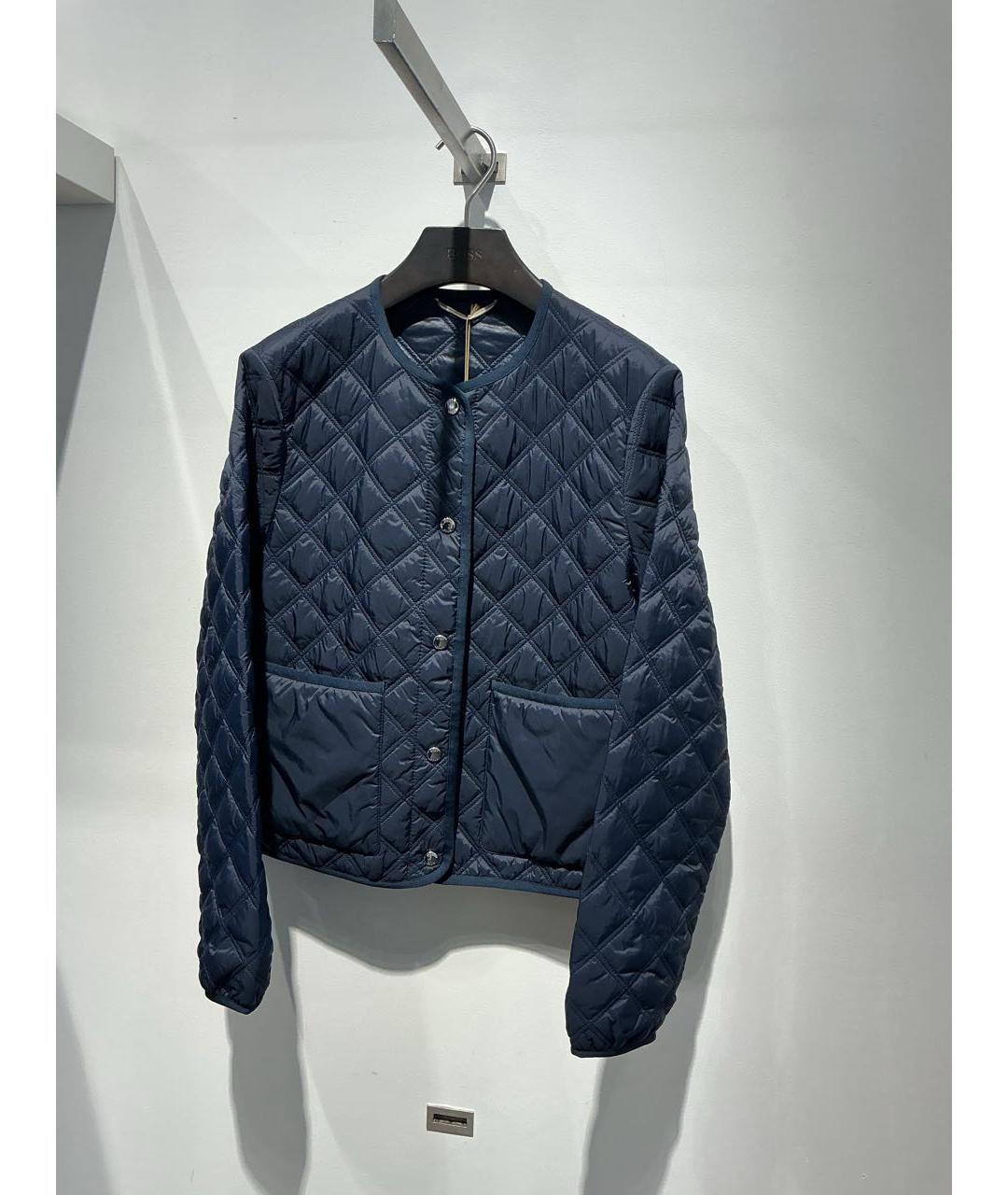 HUGO BOSS Темно-синяя полиамидовая куртка, фото 2