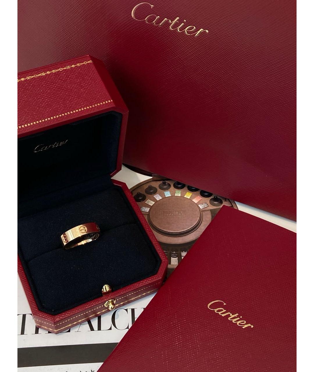 CARTIER Золотое кольцо из розового золота, фото 5