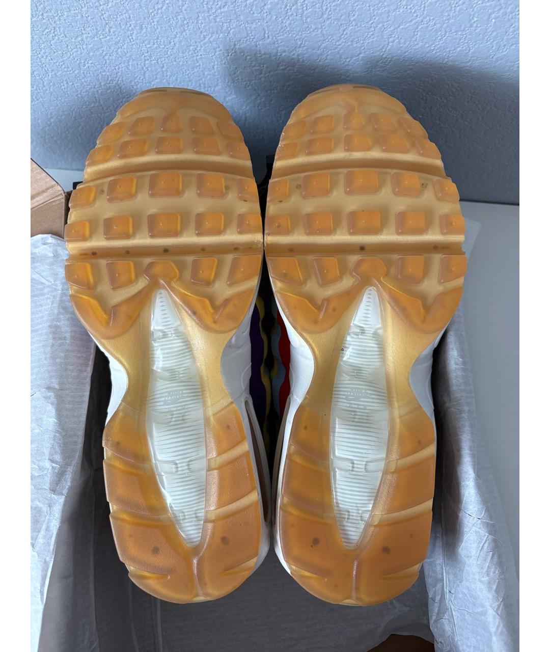 NIKE Мульти текстильные низкие кроссовки / кеды, фото 7