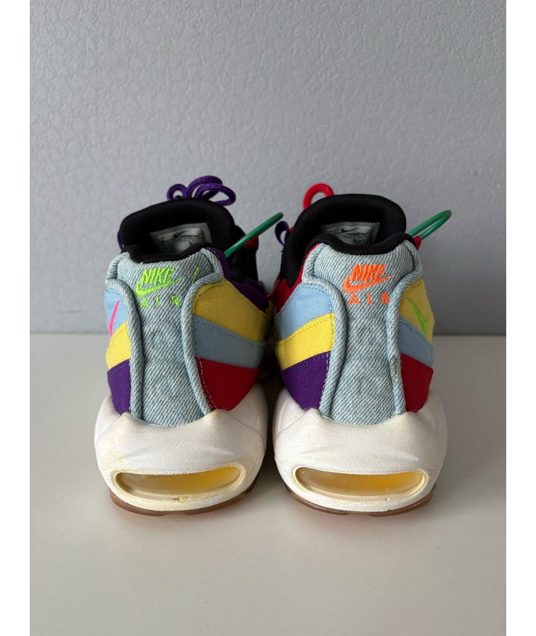NIKE Мульти текстильные низкие кроссовки / кеды, фото 5