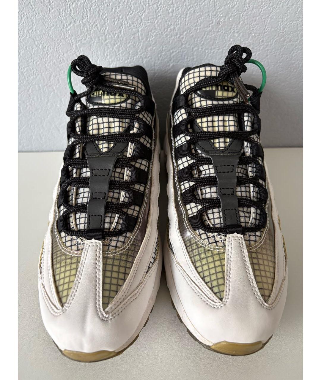 NIKE Серые текстильные низкие кроссовки / кеды, фото 5