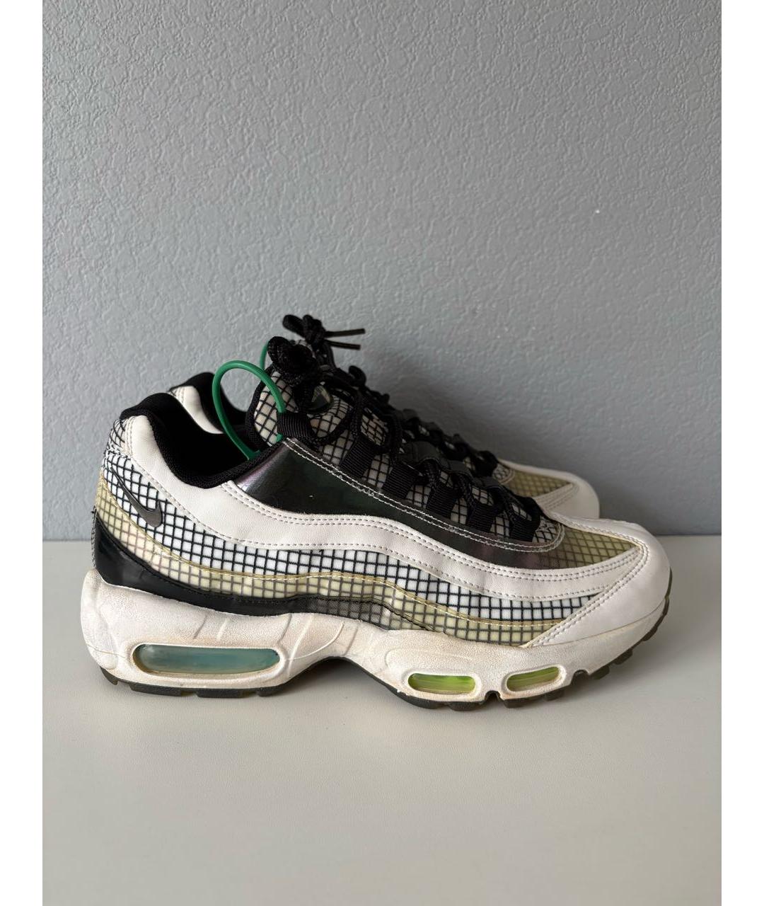 NIKE Серые текстильные низкие кроссовки / кеды, фото 4