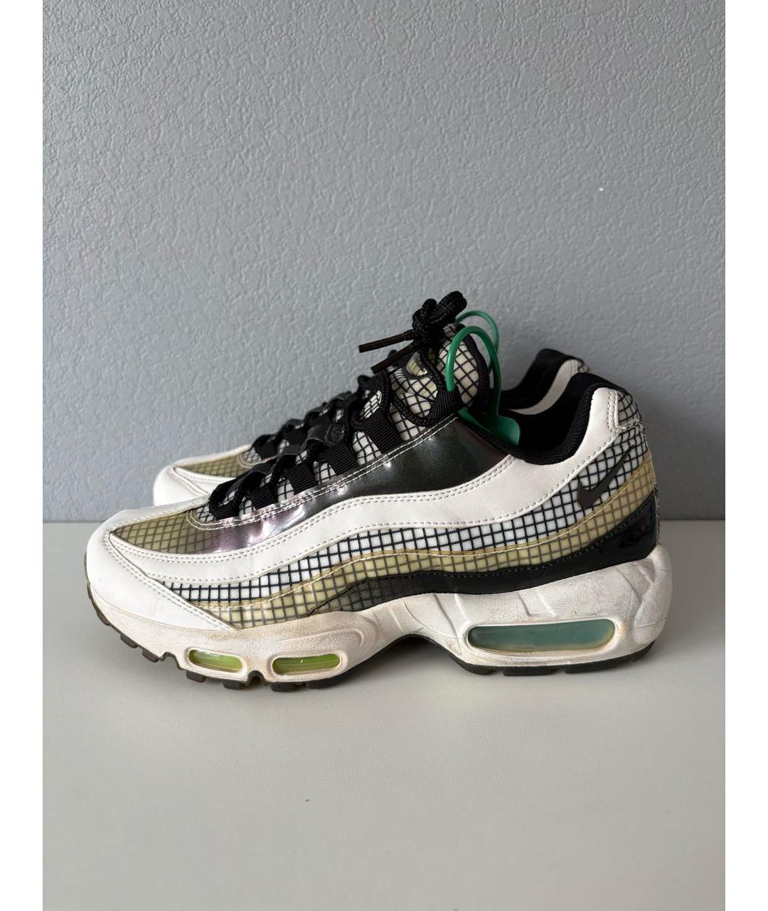 NIKE Серые текстильные низкие кроссовки / кеды, фото 3