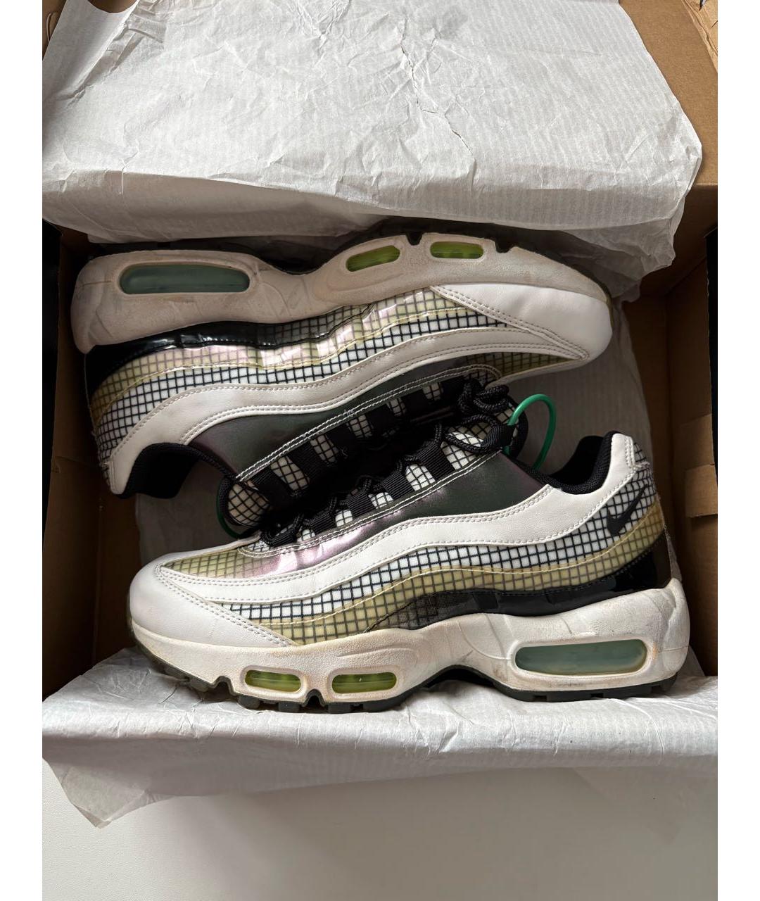 NIKE Серые текстильные низкие кроссовки / кеды, фото 2