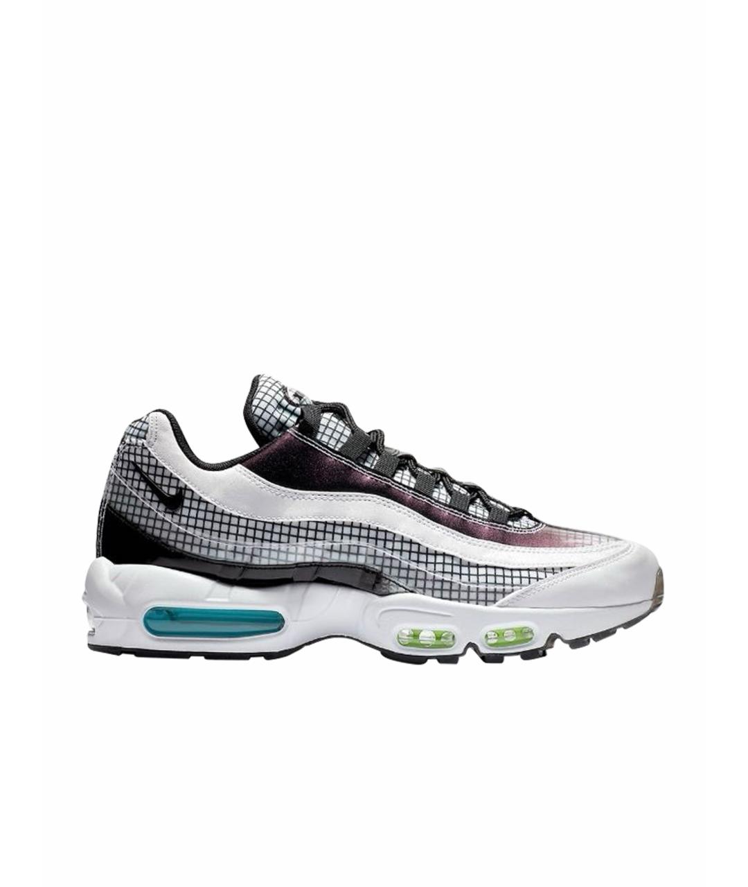 NIKE Серые текстильные низкие кроссовки / кеды, фото 1