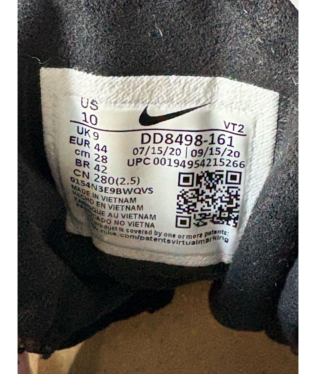 NIKE Мульти текстильные низкие кроссовки / кеды, фото 7