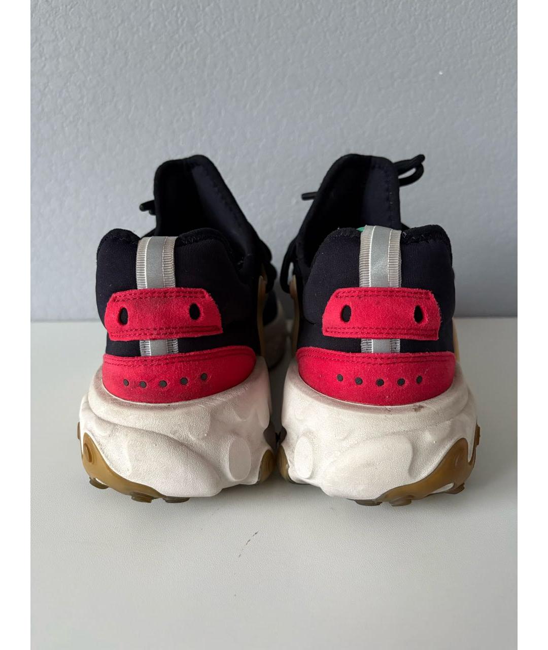 NIKE Черные текстильные низкие кроссовки / кеды, фото 6