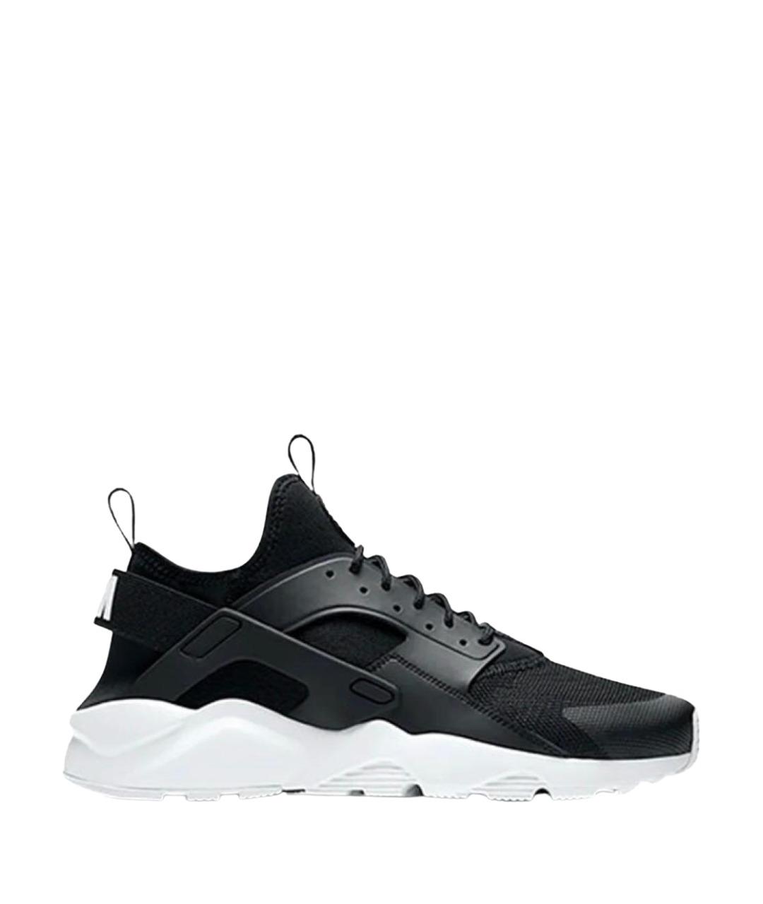 NIKE Черные текстильные низкие кроссовки / кеды, фото 1