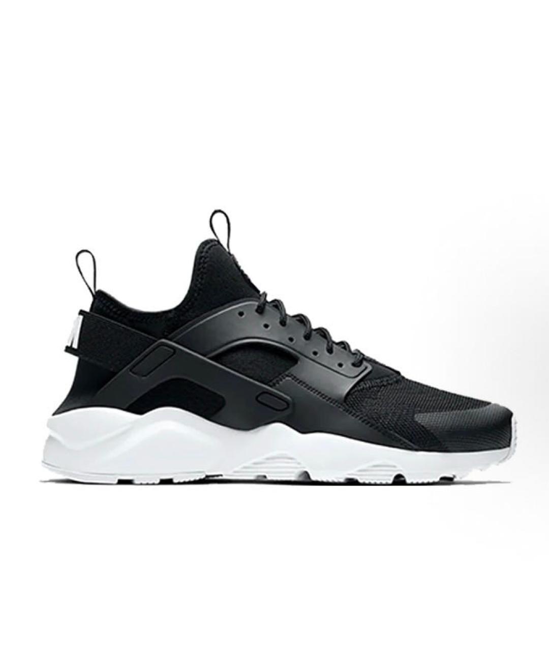 NIKE Черные текстильные низкие кроссовки / кеды, фото 9