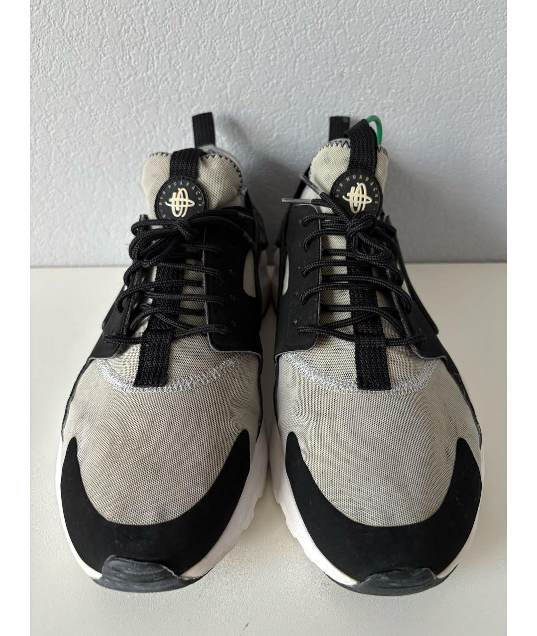 NIKE Серые текстильные низкие кроссовки / кеды, фото 5