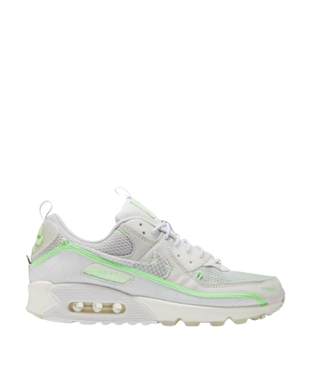 NIKE Серые текстильные низкие кроссовки / кеды, фото 1