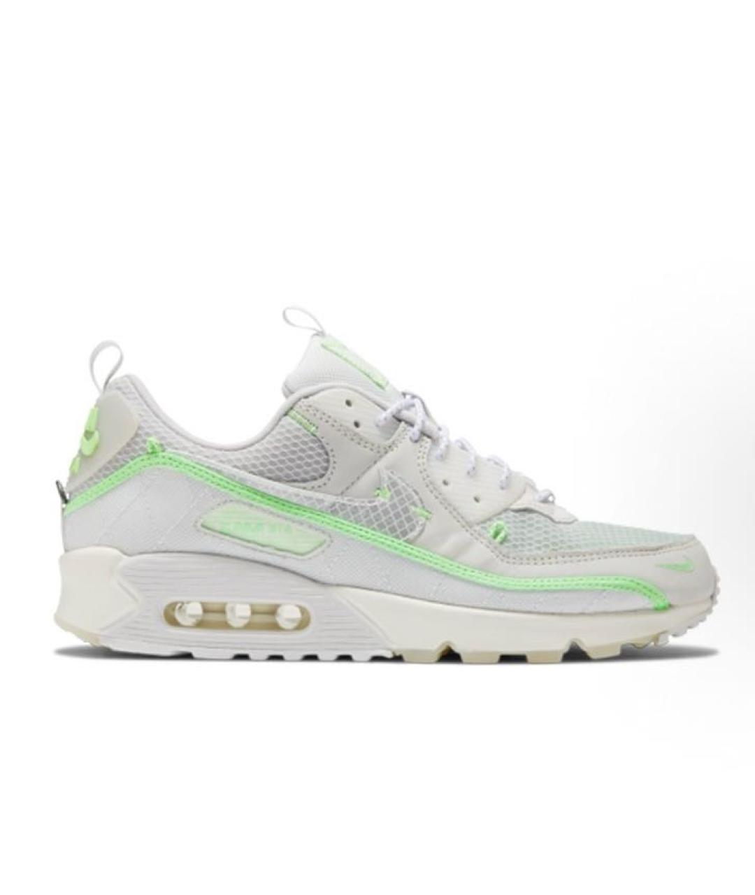 NIKE Серые текстильные низкие кроссовки / кеды, фото 9