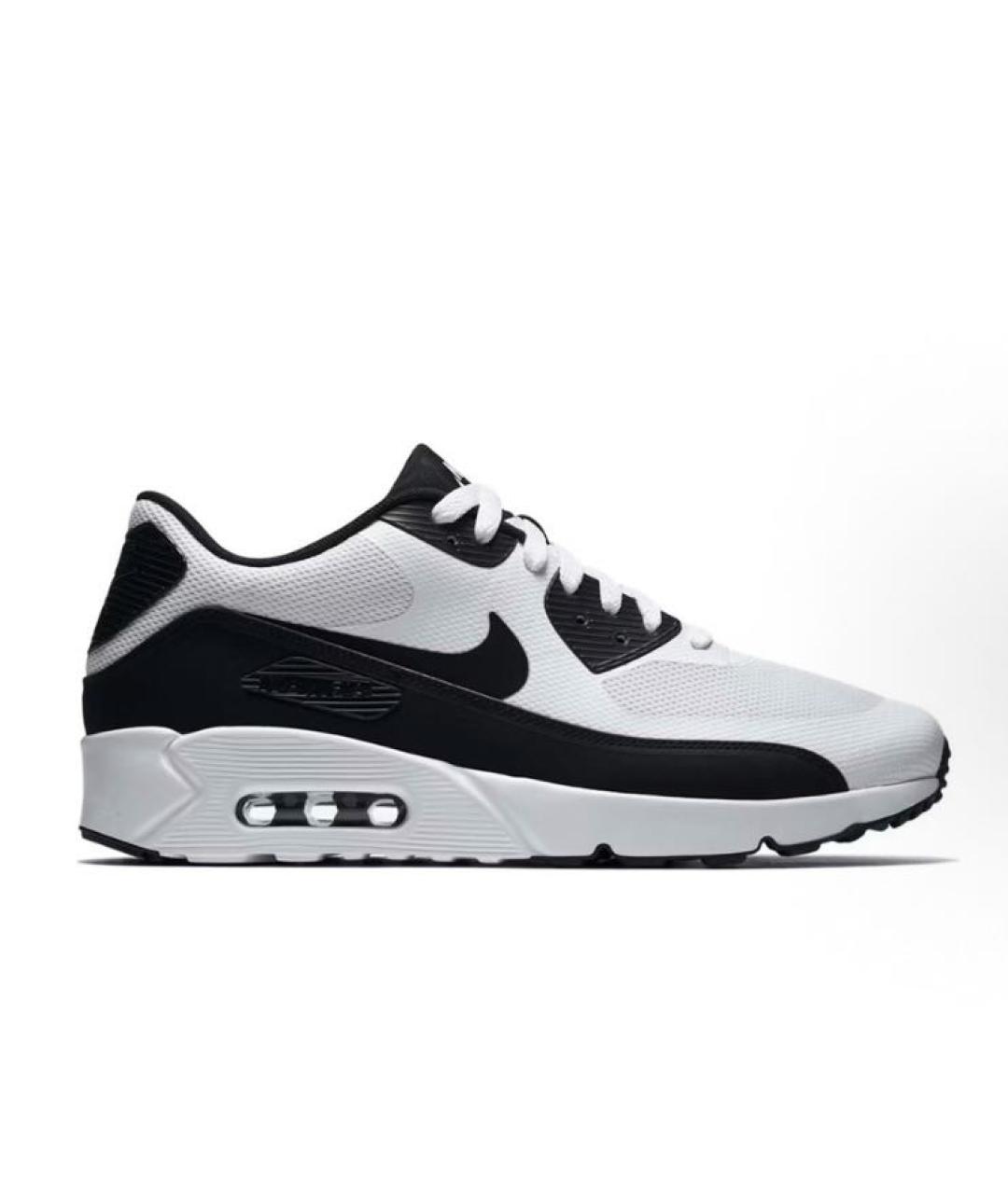 NIKE Белые текстильные низкие кроссовки / кеды, фото 7