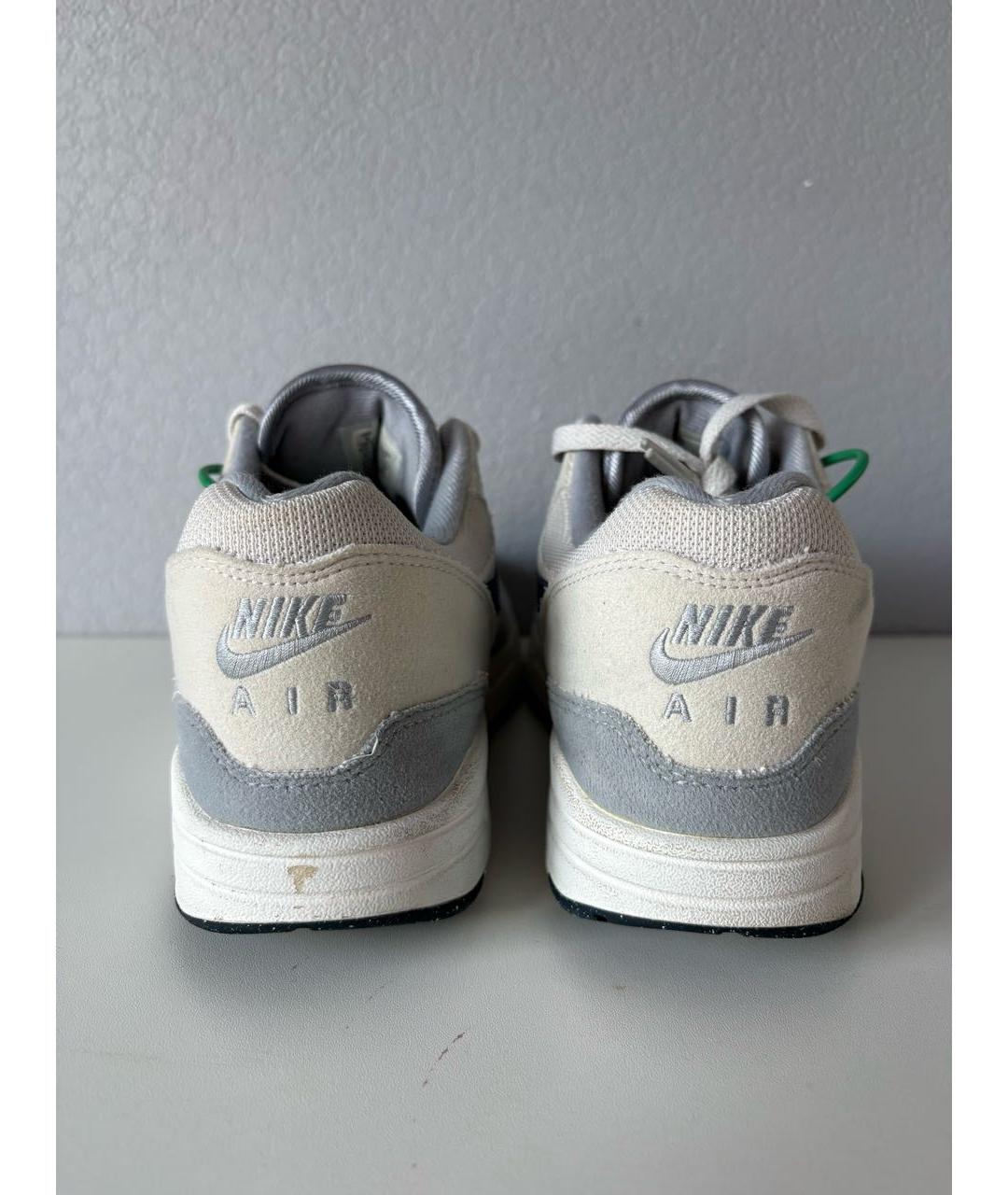 NIKE Серые текстильные низкие кроссовки / кеды, фото 5