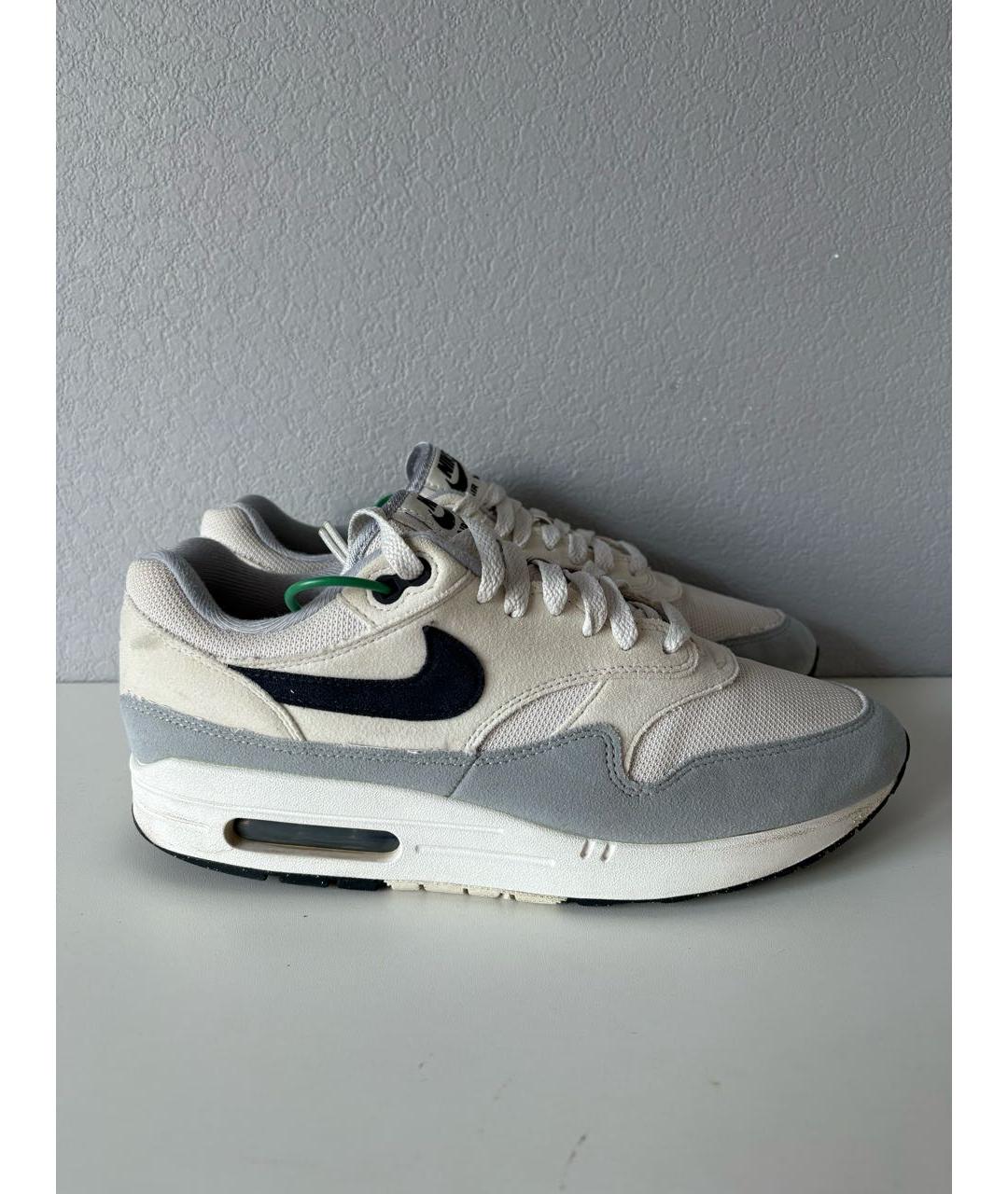 NIKE Серые текстильные низкие кроссовки / кеды, фото 3