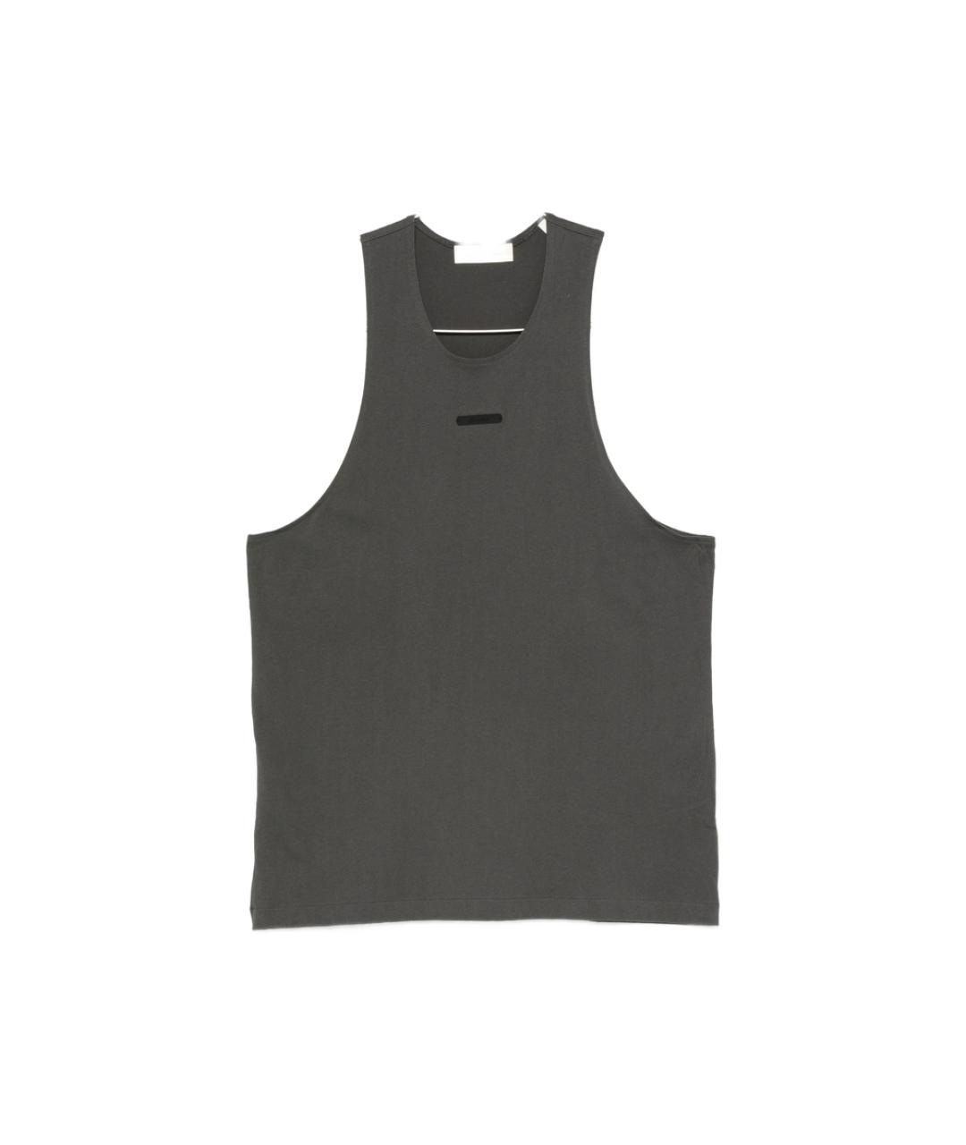 FEAR OF GOD ESSENTIALS Серая хлопковая майка, фото 1